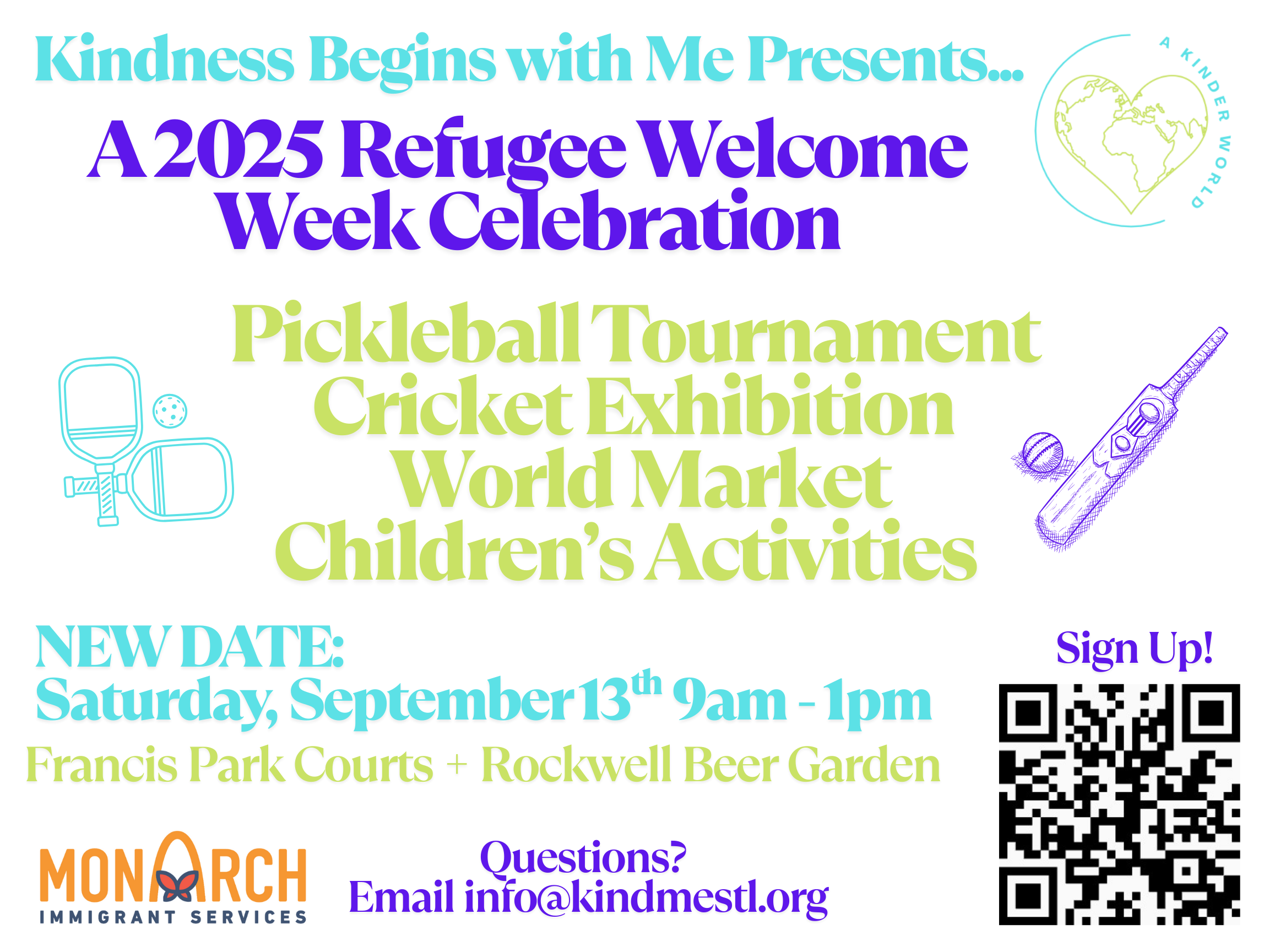 Campaign cover image for 2025 KindMe Refugee Welcome Week Event (Sept 13, 2025)