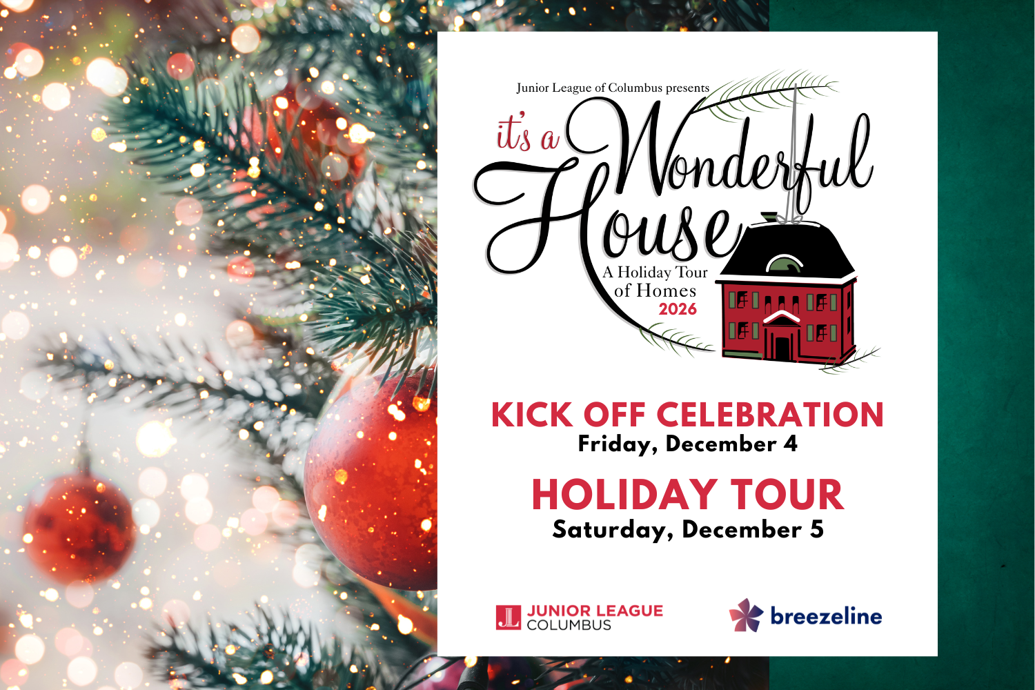 Campaign cover image for 22nd Annual Holiday Tour of Homes