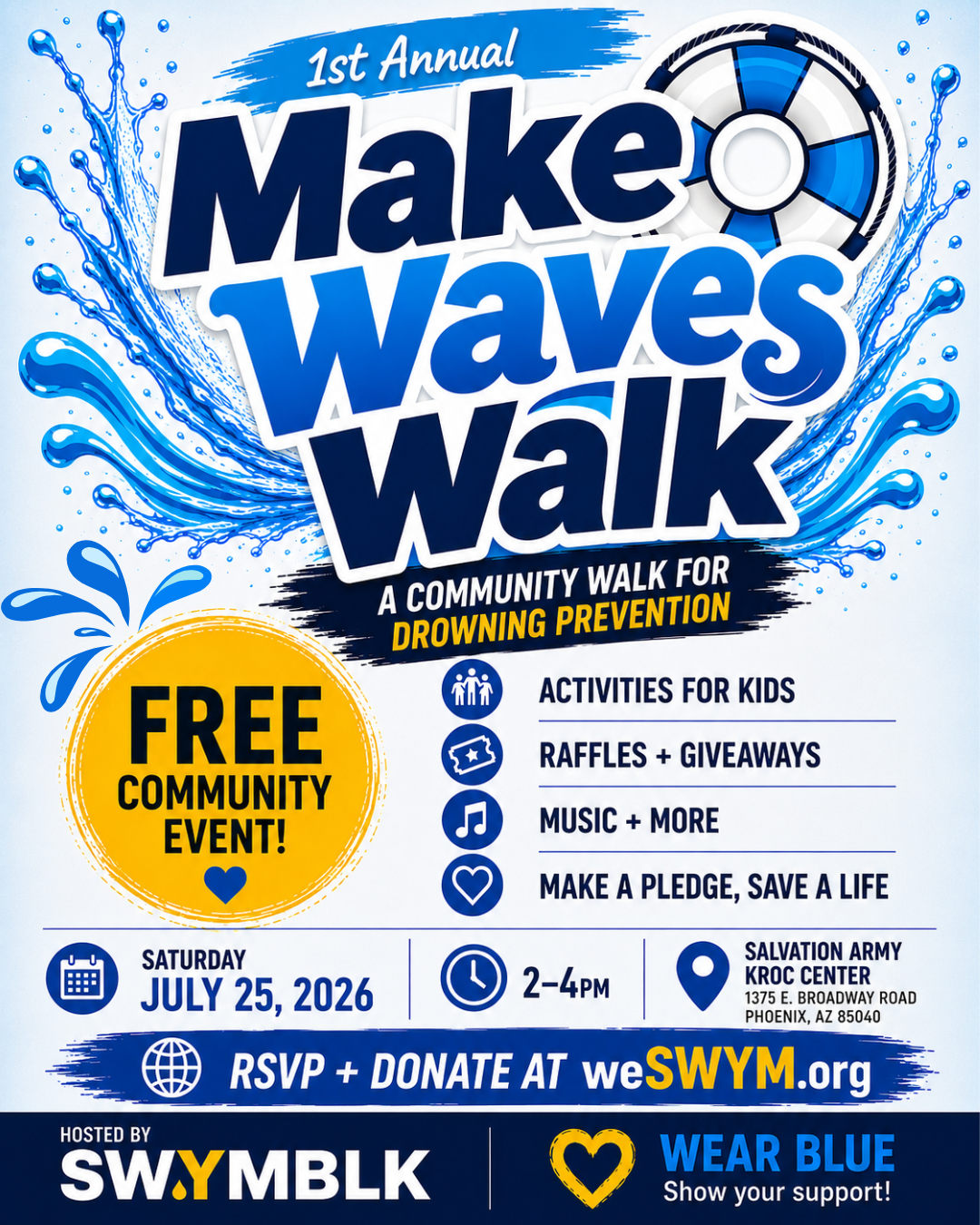 Campaign cover image for Make Waves Walk
