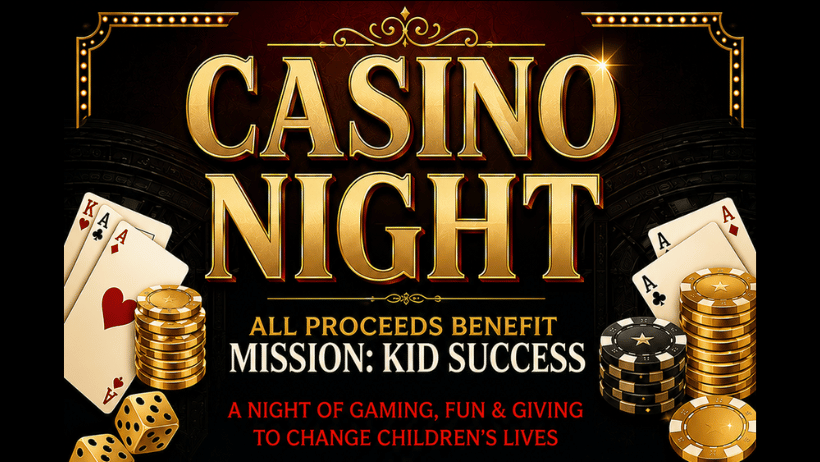 Campaign cover image for Mission: Kid Success presents Betting on Bright Futures: Casino Night for a Cause
