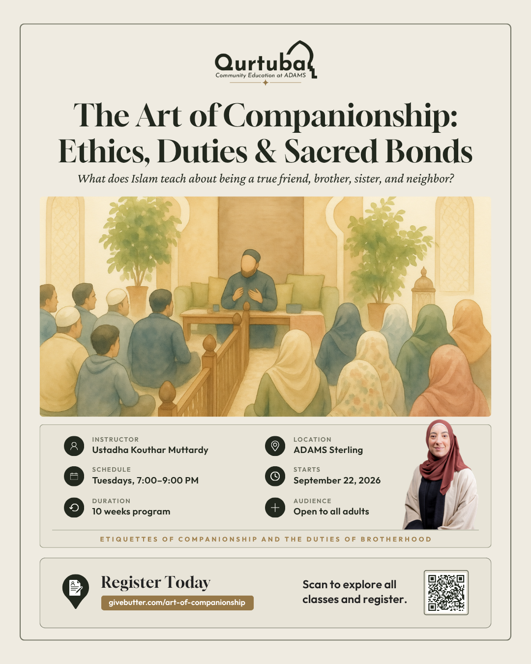 Campaign cover image for The Art of Companionship: Ethics, Duties & Sacred Bonds