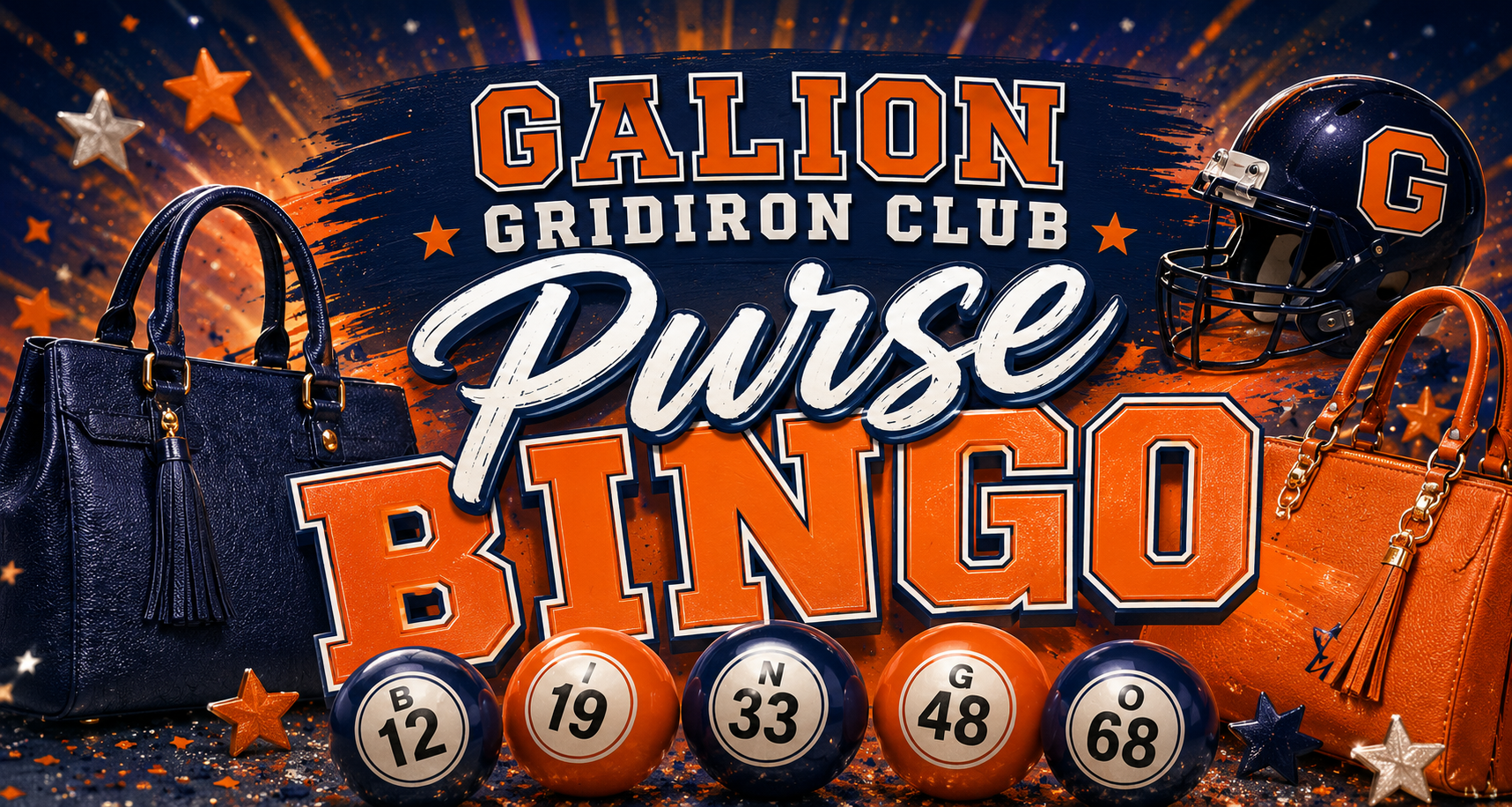 Campaign cover image for Galion Gridiron 2nd Annual Purse Bingo