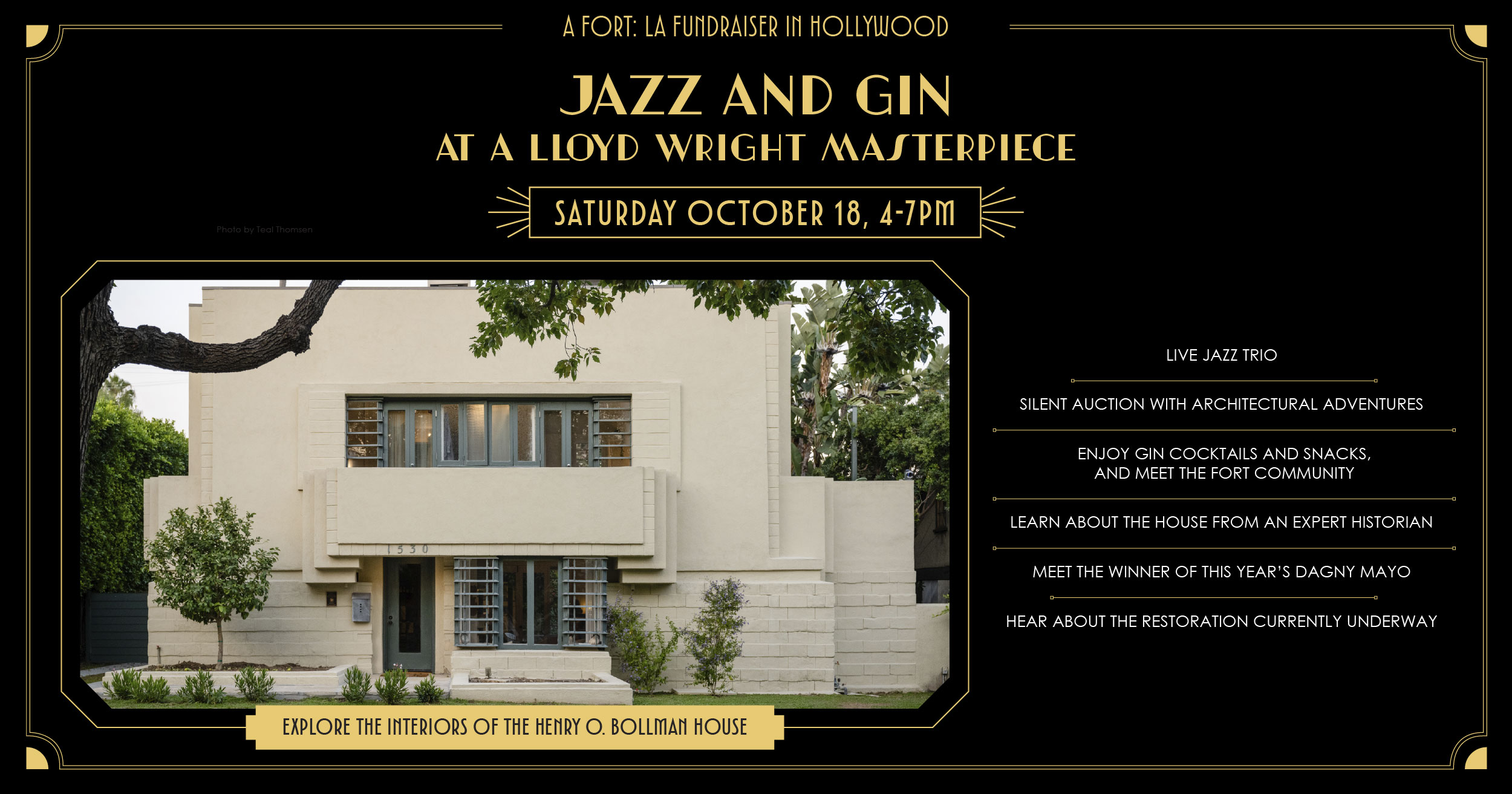 Campaign cover image for Jazz and Gin at the Henry O. Bollman House