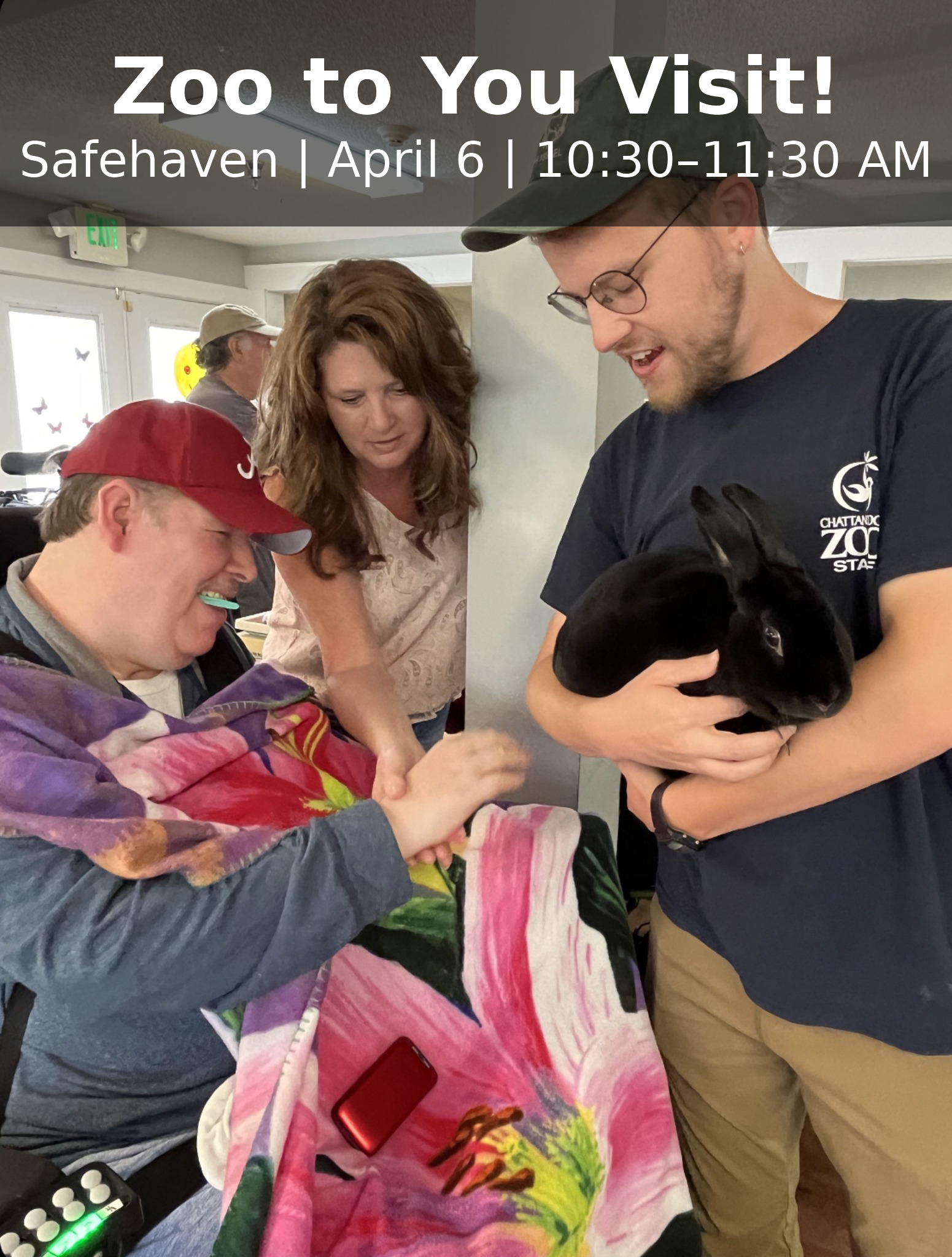 Campaign cover image for Chattanooga Zoo to You Visit at Safehaven