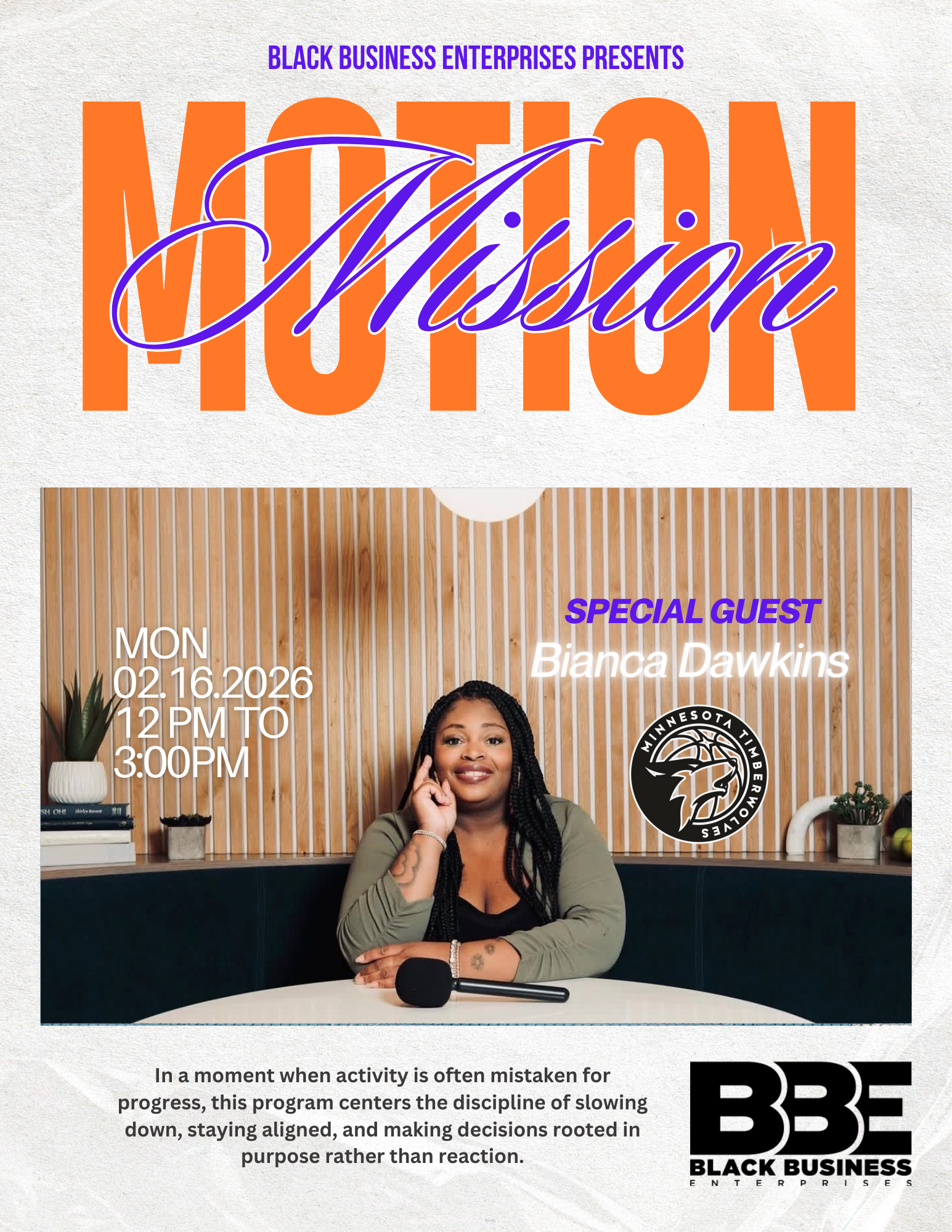 Campaign cover image for Mission Over Motion: Leading With Purpose in Uncertain Times