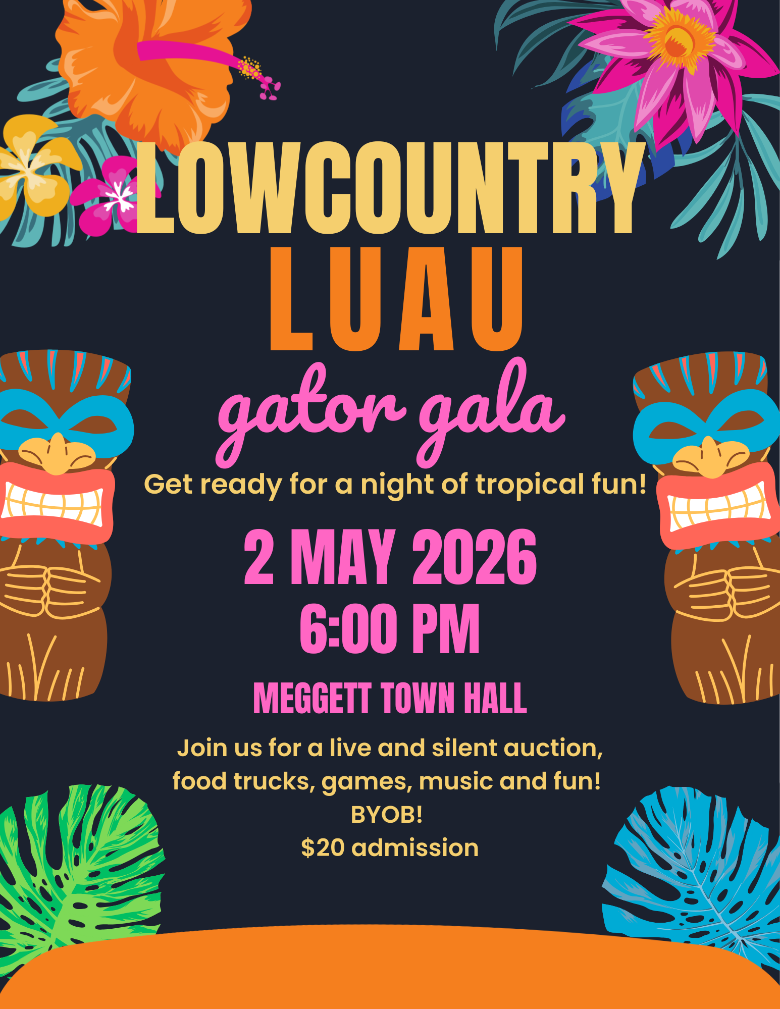 Campaign cover image for Lowcountry Luau Gator Gala