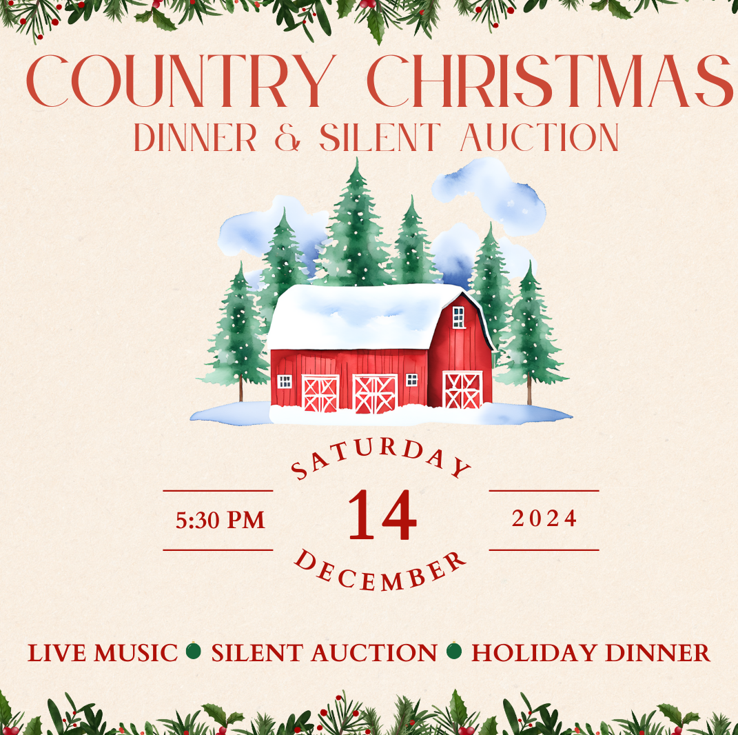 Campaign cover image for Country Christmas Dinner and Silent Auction