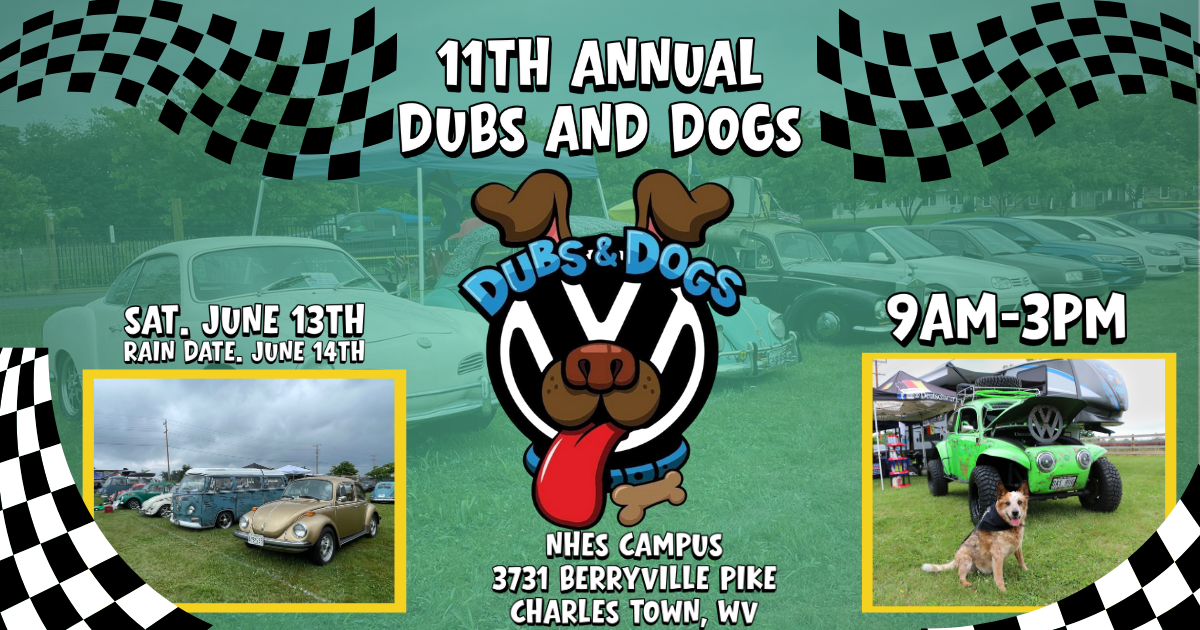Campaign cover image for 11th Annual Dubs and Dogs Volkswagen Car Show