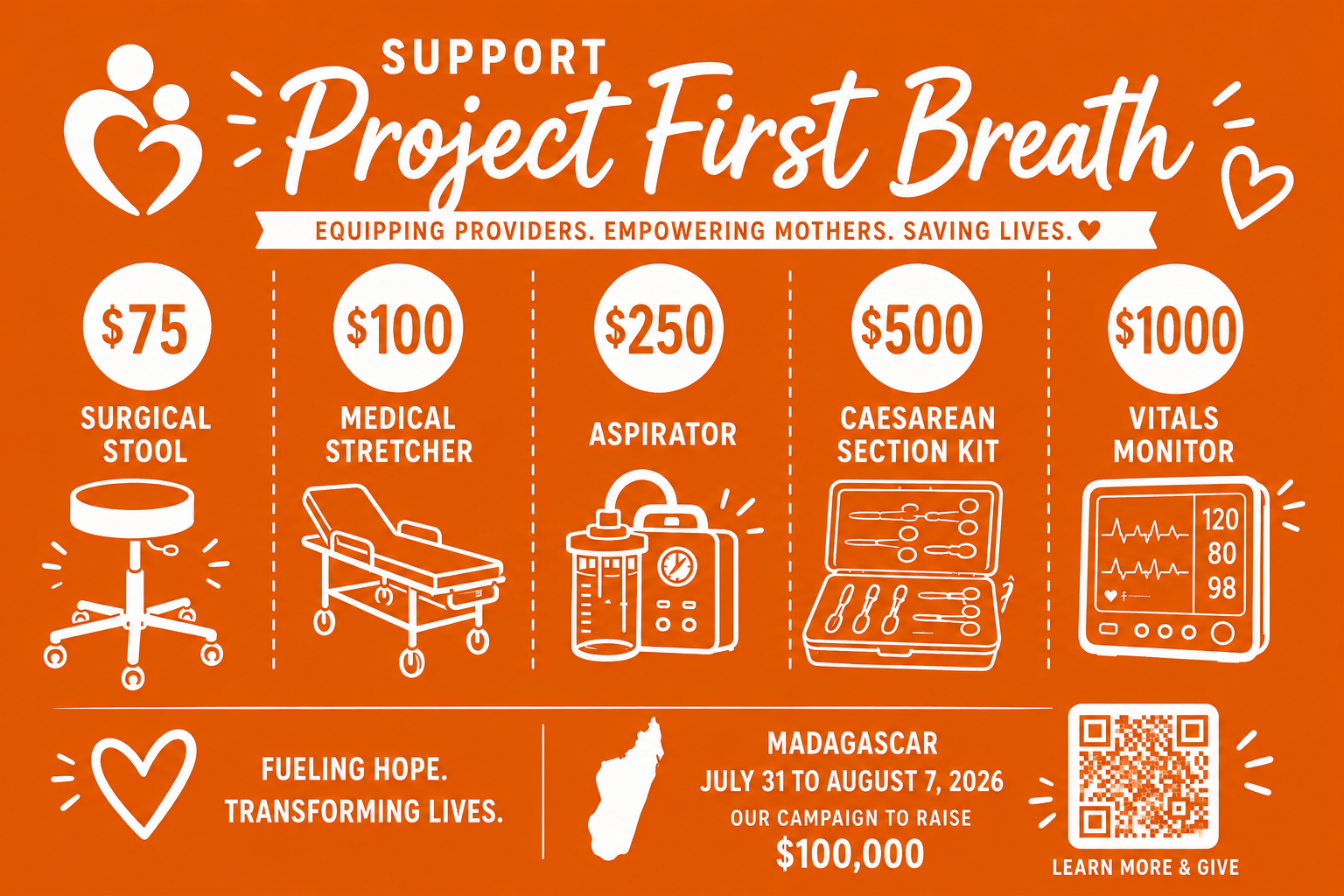 Campaign cover for Support Project First Breath