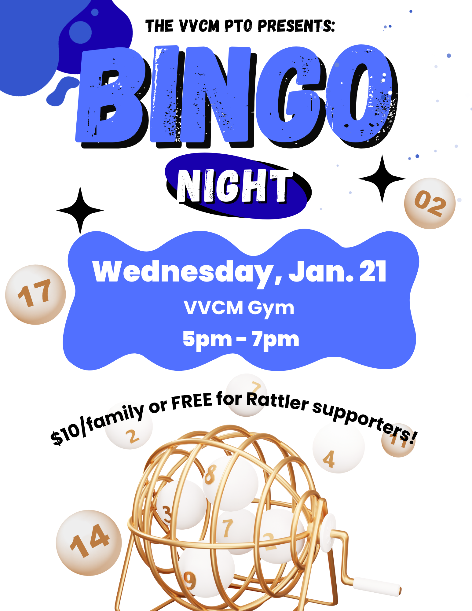 Campaign cover image for VVCM Bingo Night