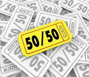 50/50 Raffle🎟