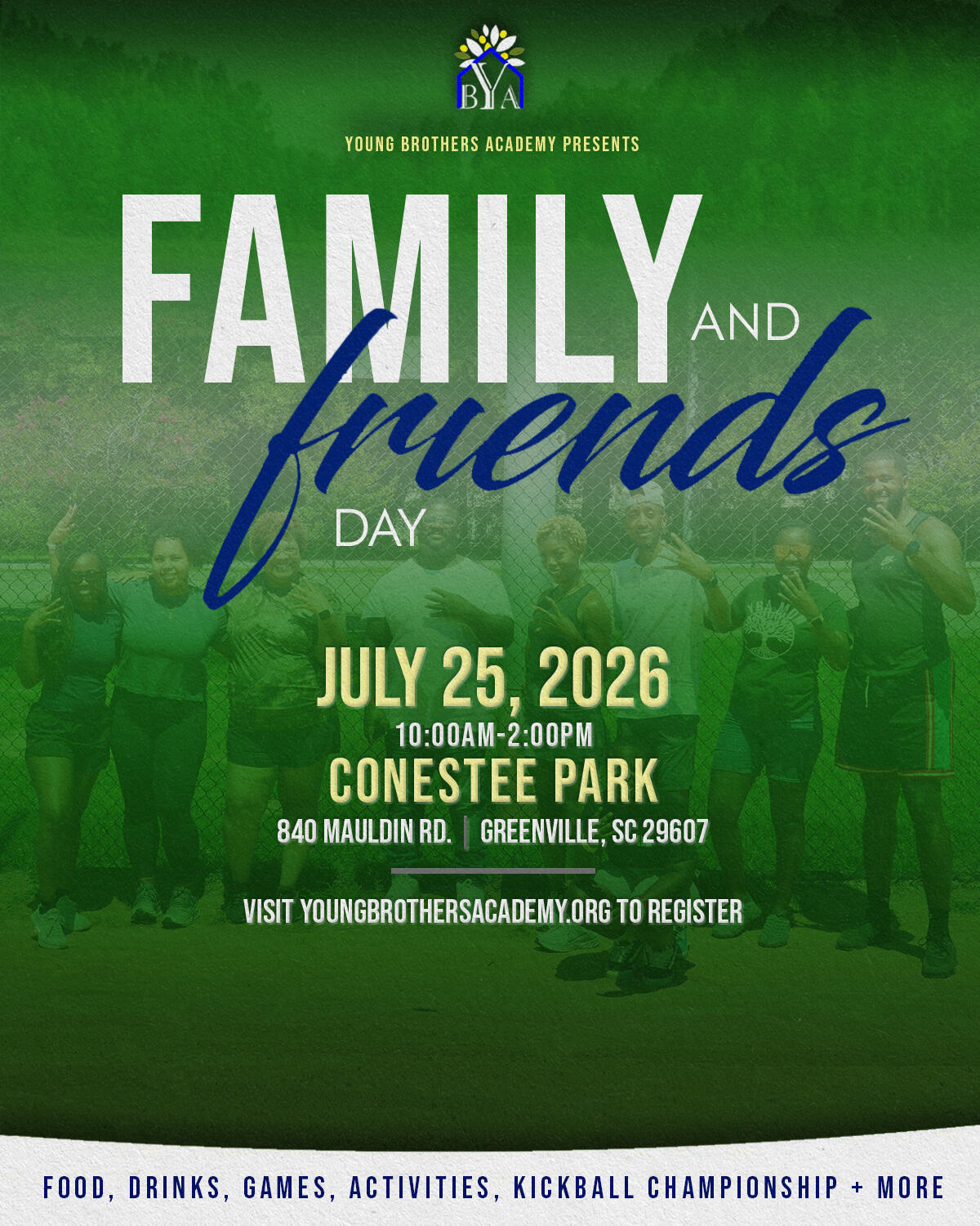 Campaign cover image for YBA Family & Friends Day