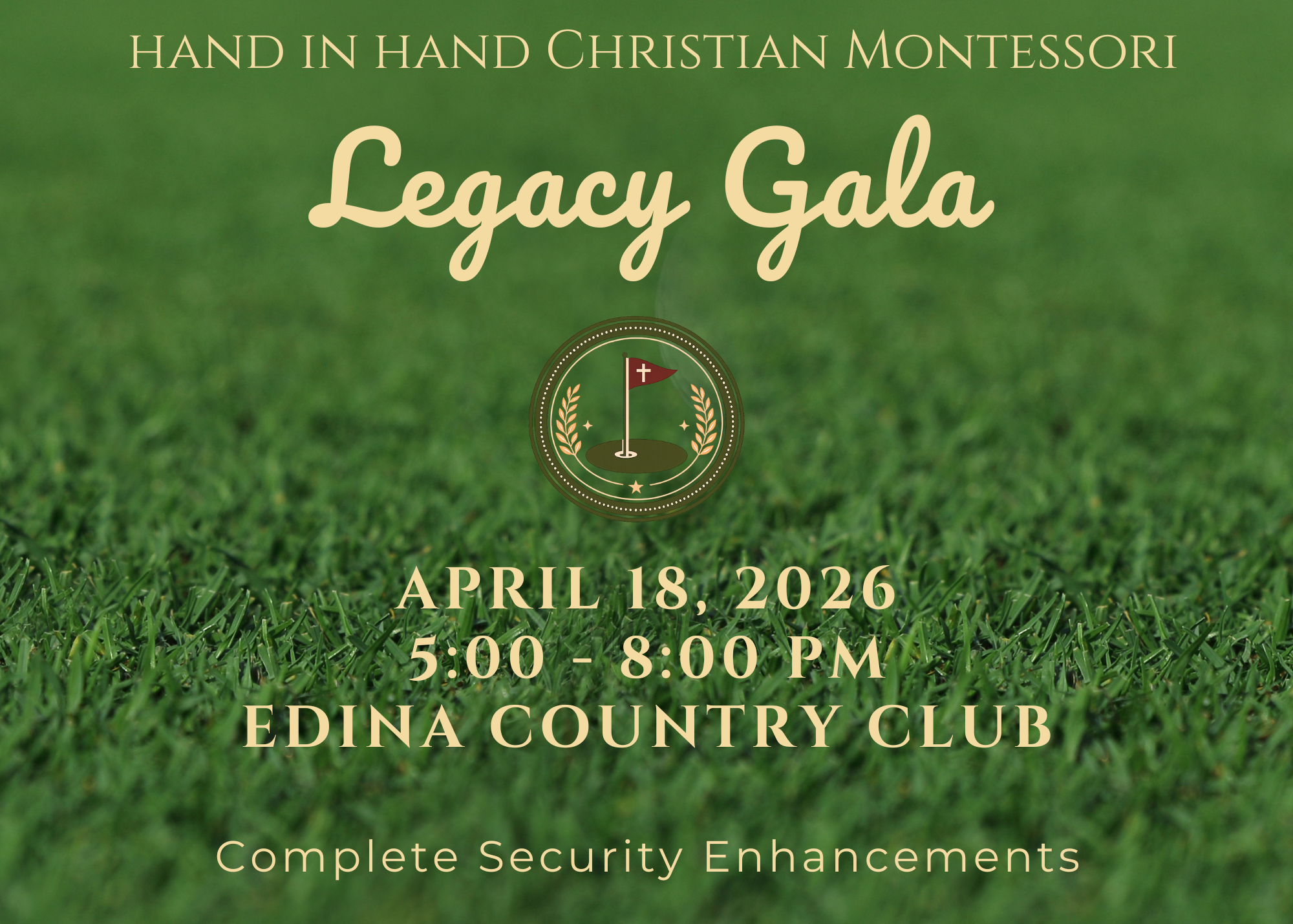 Campaign cover image for Legacy Gala 2026 - Security Enhancements Campaign