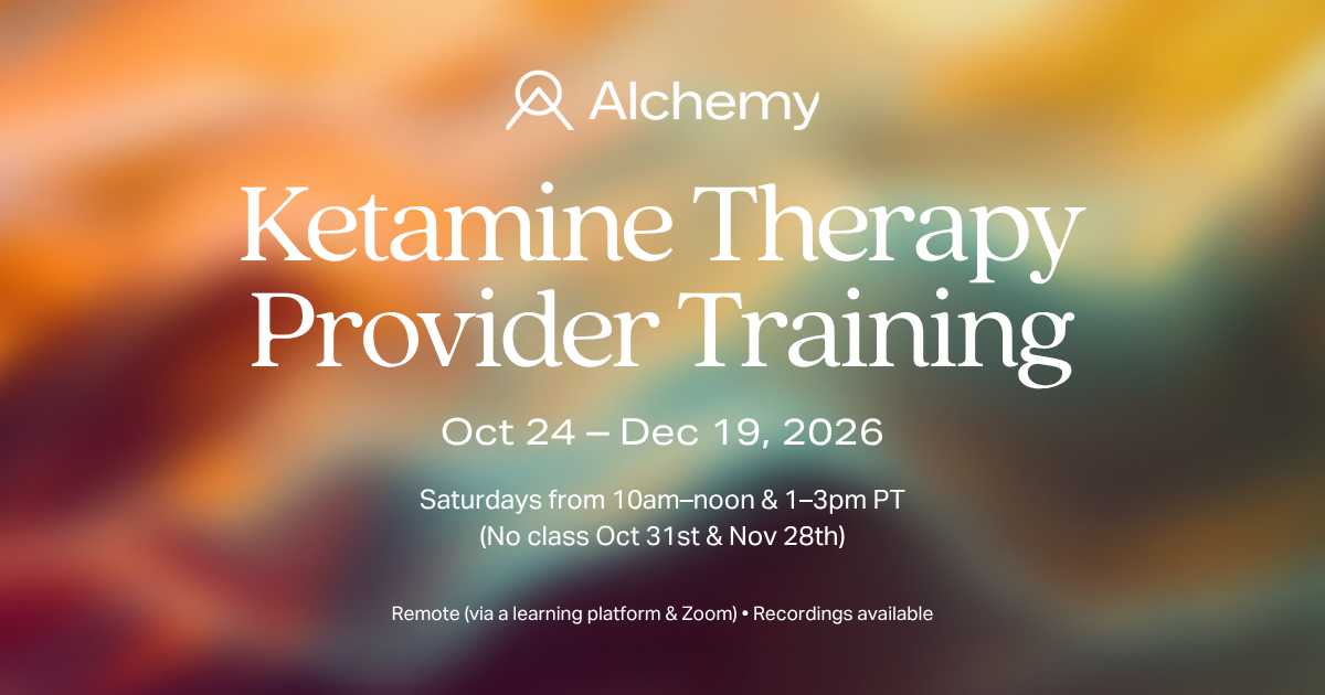 Campaign cover image for Ketamine Training Info Session