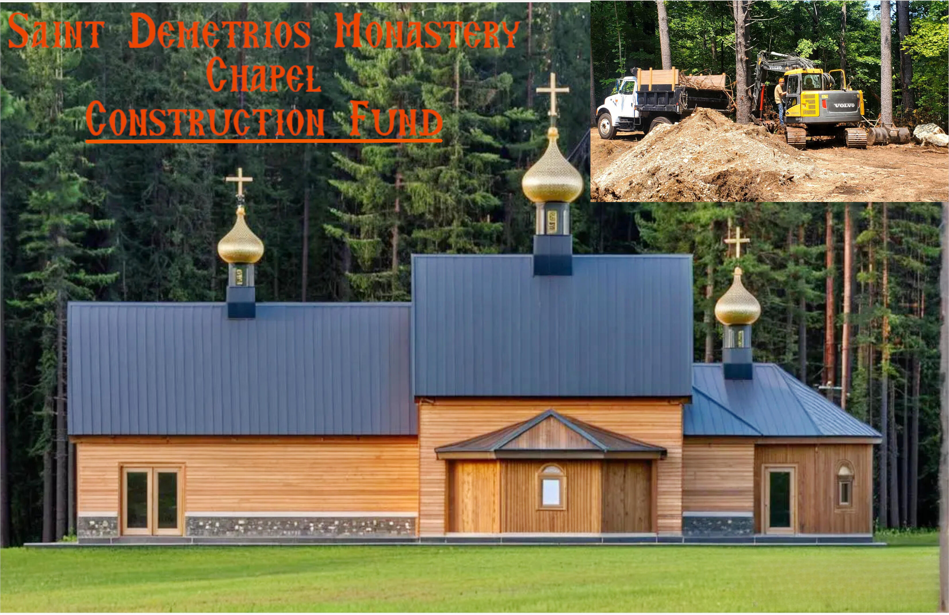 Campaign cover image for Construction Fund "St.Demetrios & St.John Chapel"