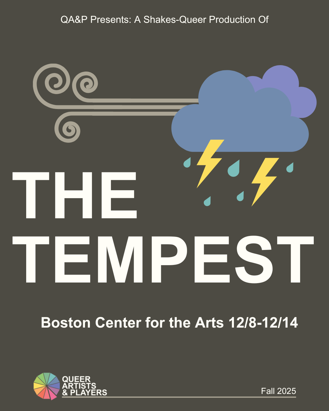 Campaign cover image for Fund QA&P's The Tempest