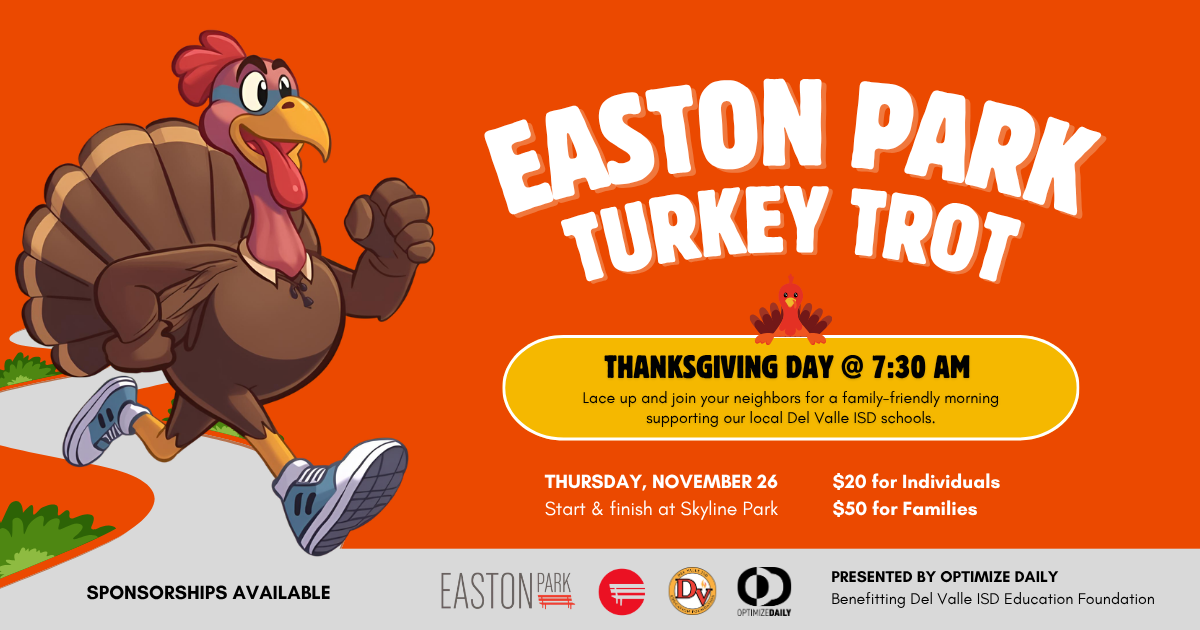 Campaign cover image for Easton Park Turkey Trot 2026
