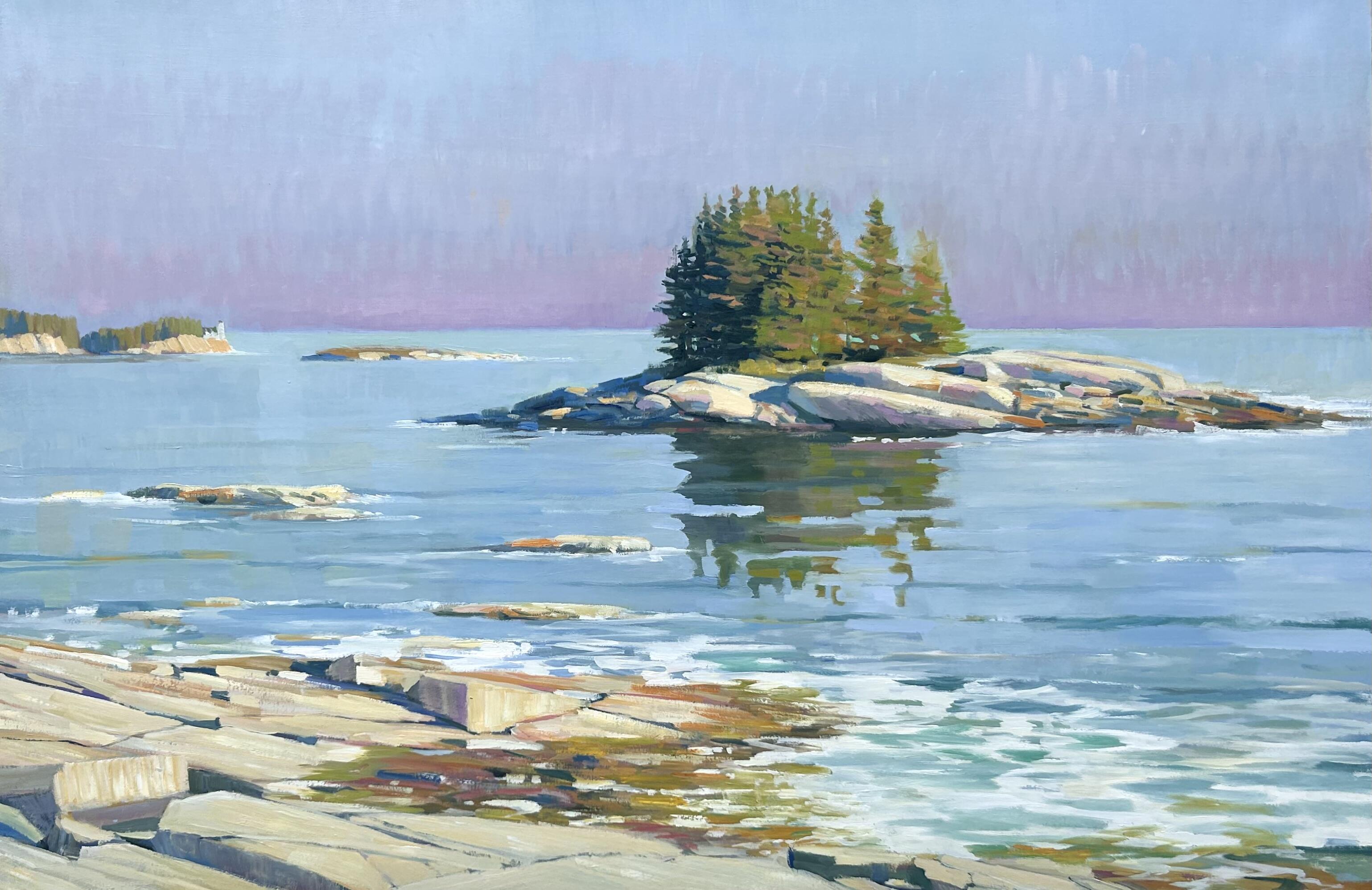 Campaign cover image for Where the Sea Meets the Soul: Fundraising Auction for 'TWO BUSH ISLAND' by Cooper Dragonette