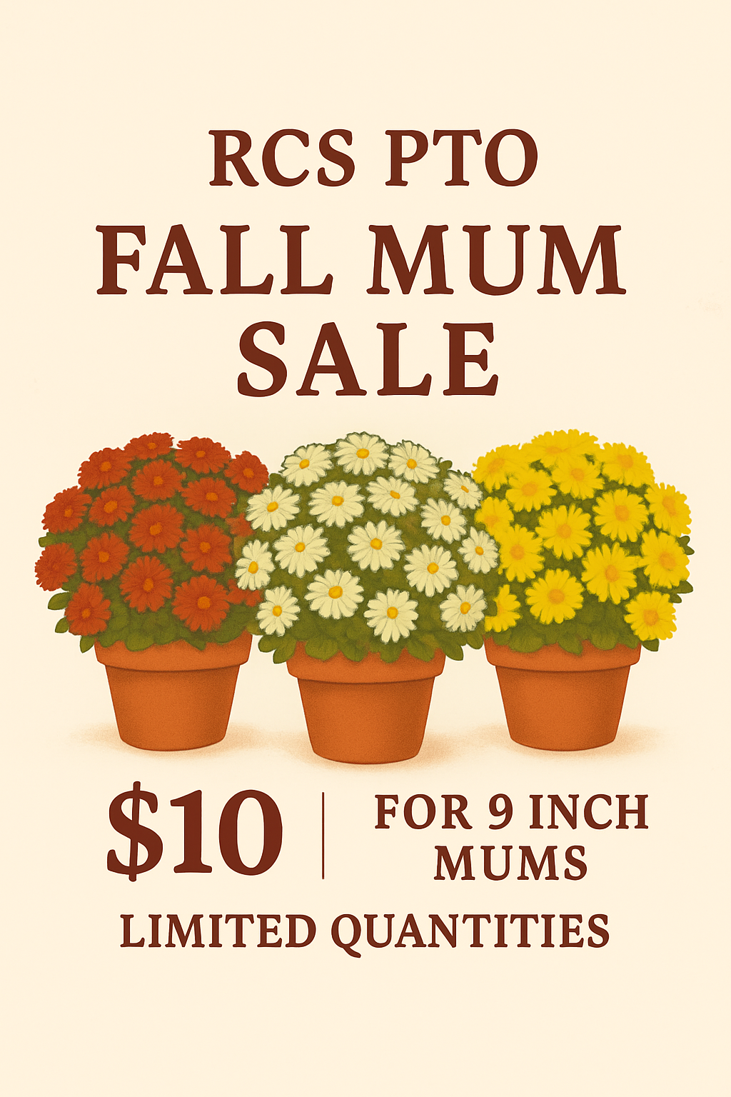 Campaign cover image for Resurrection Catholic School Fall Mum Sale 2026