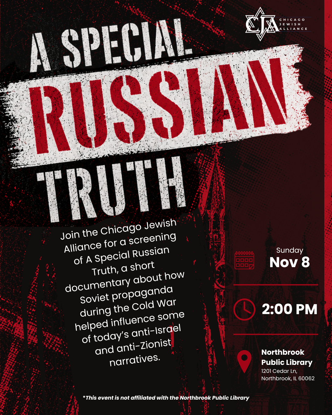 Campaign cover image for CJA: A Special Russian Truth: How Soviet Antisemitic Propaganda Lives Today