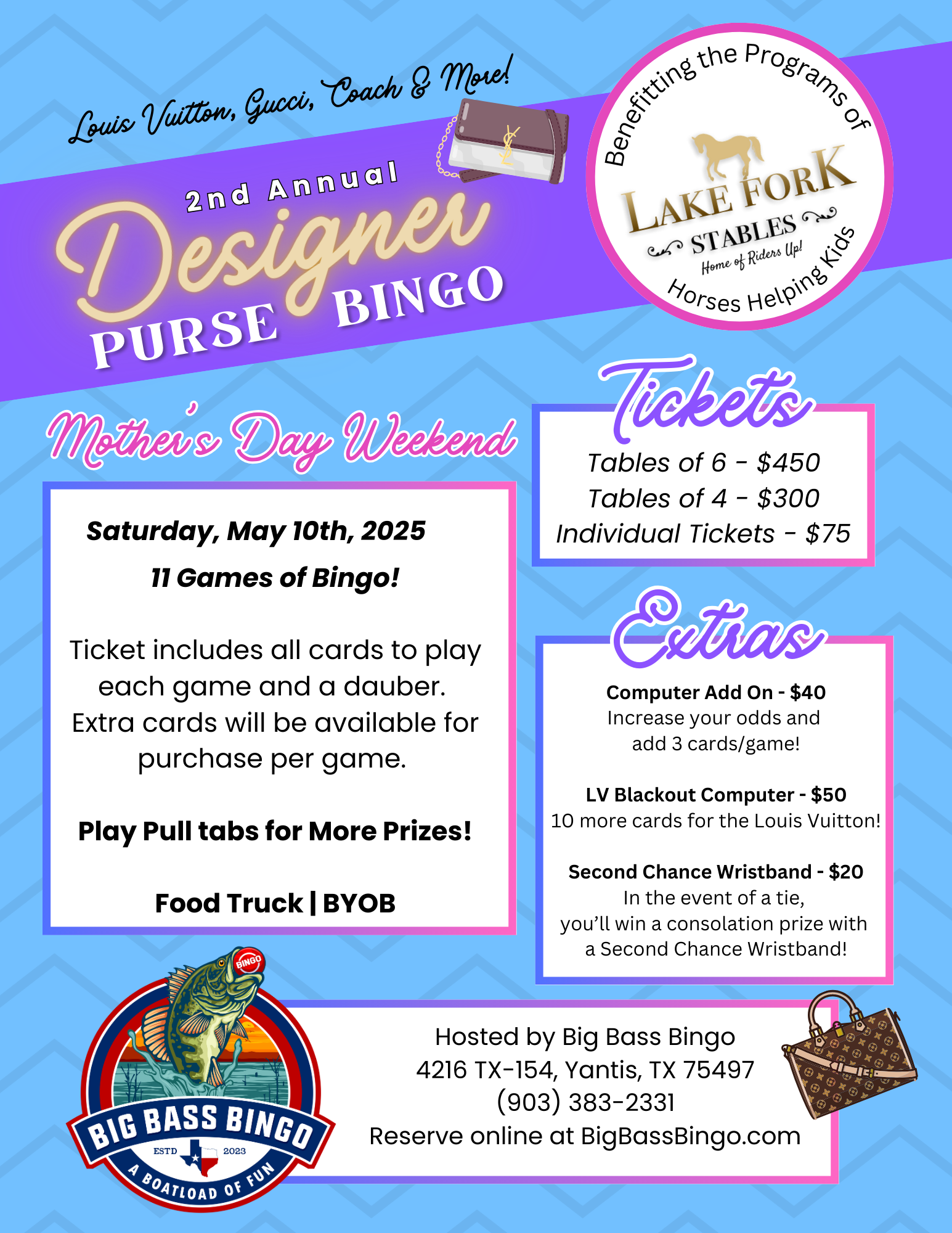 Campaign cover image for Designer Purse Bingo