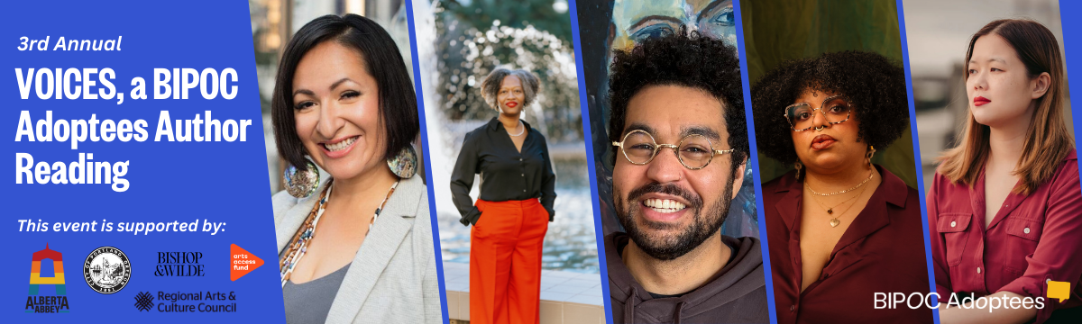 Campaign cover image for VOICES, a BIPOC Adoptee Author Reading