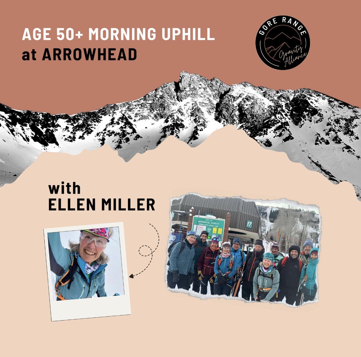 Campaign cover image for 1/30 Arrowhead 50+ Uphill with Gore Range Gravity Alliance