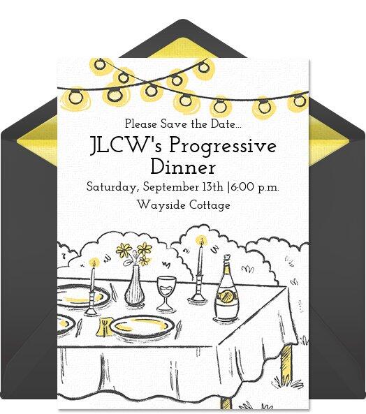 Campaign cover image for Progressive Dinner 2025