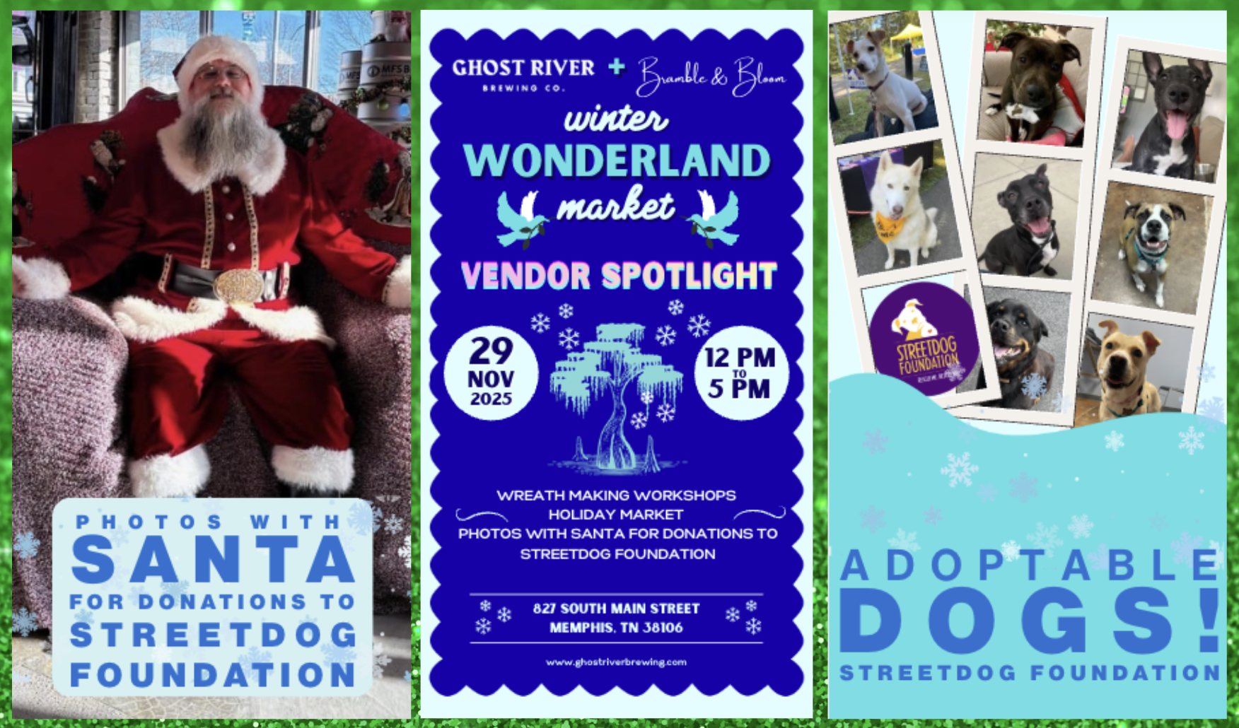 Campaign cover image for Winter Wonderland Supporting Streetdog Foundation