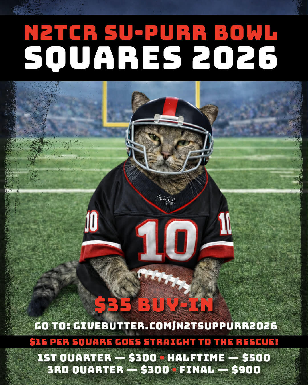 Campaign cover image for N2TCR Su-PURR Bowl Squares 2026