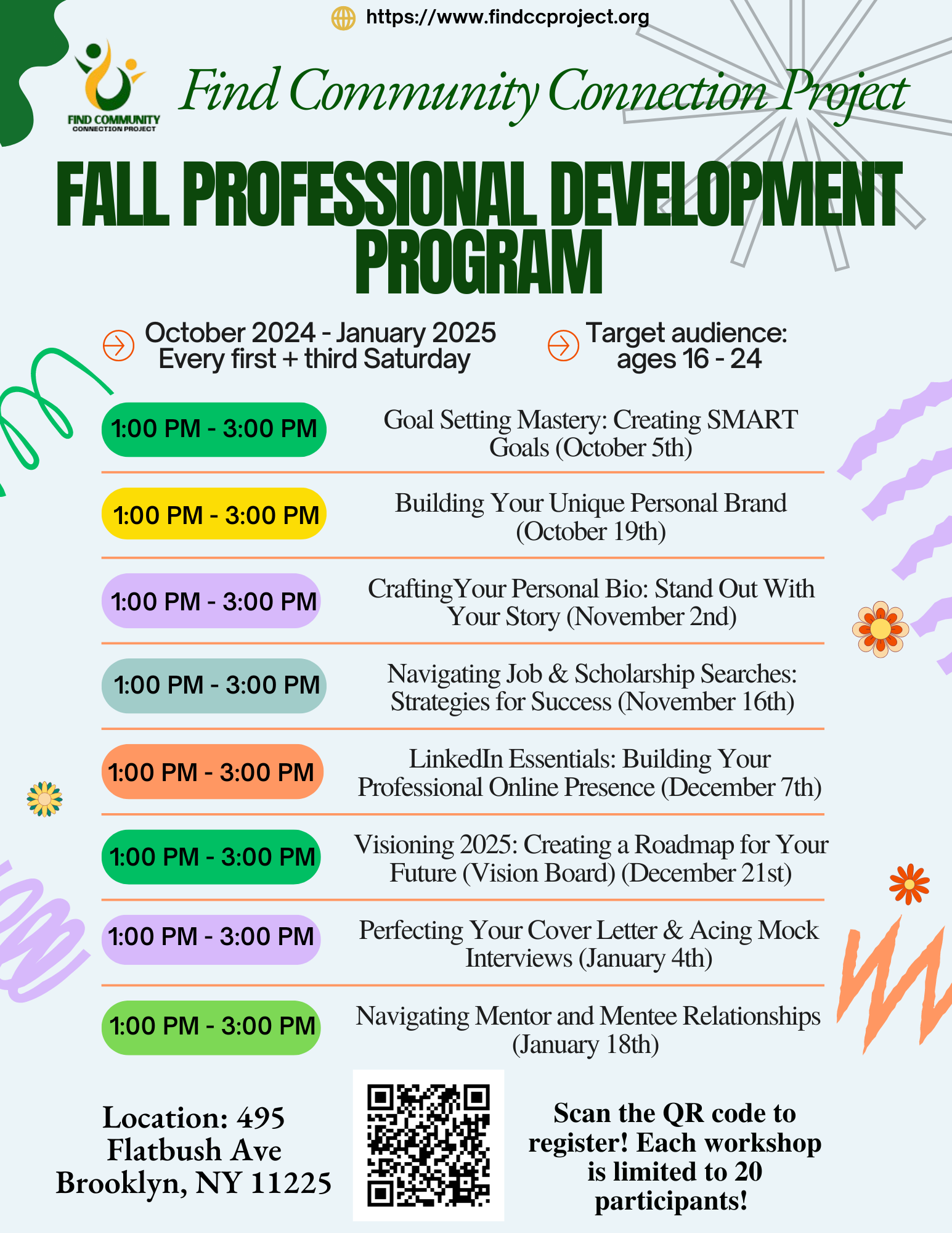 Campaign cover image for FCCP Fall Professional Development Program