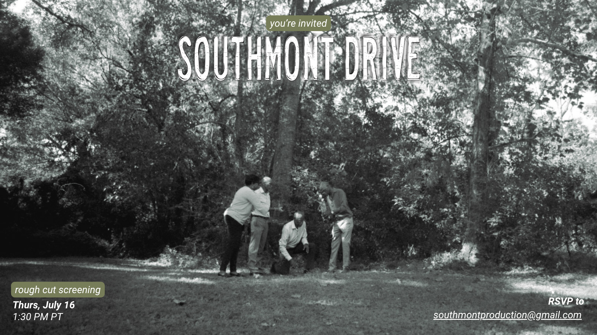Campaign cover image for Southmont Drive Rough Cut Screenings