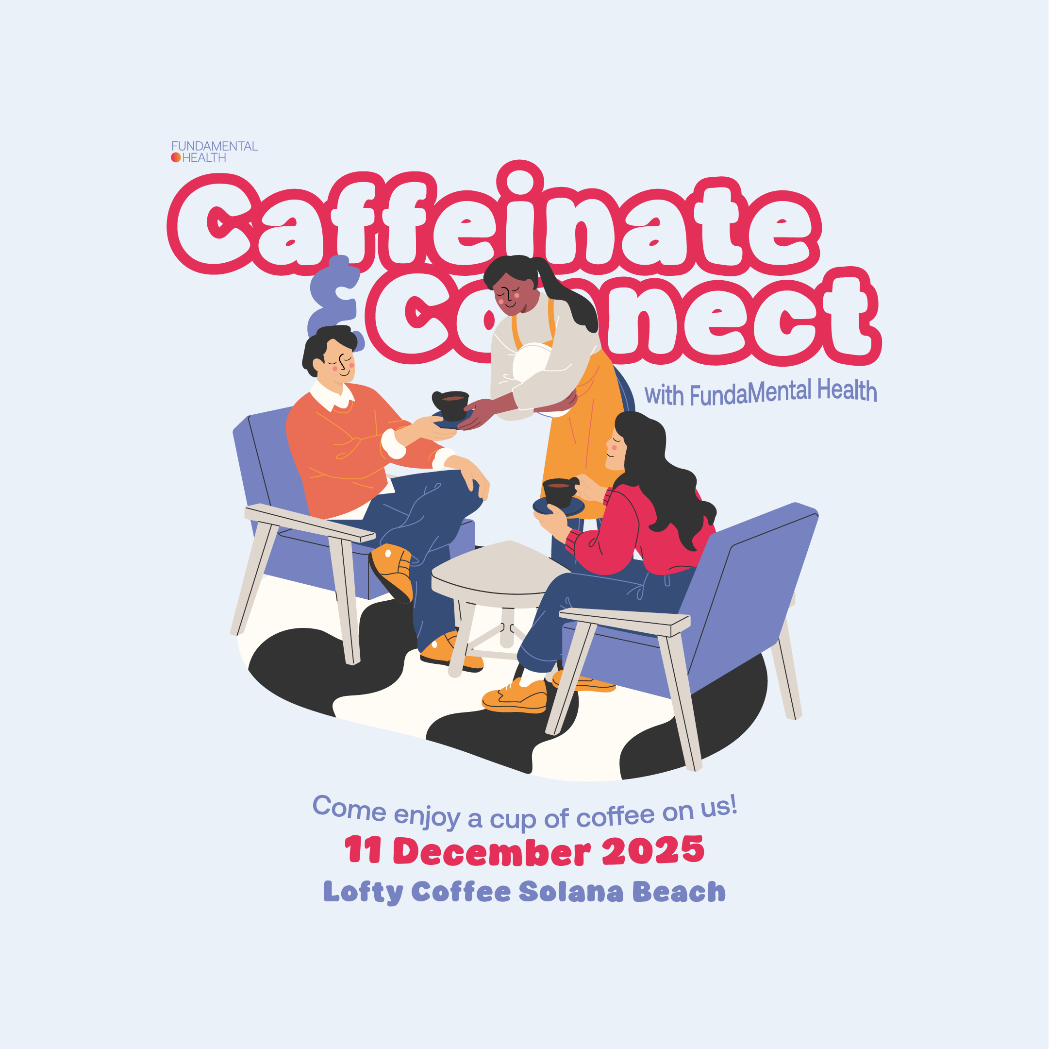 Campaign cover image for Caffeinate and Connect with FundaMental