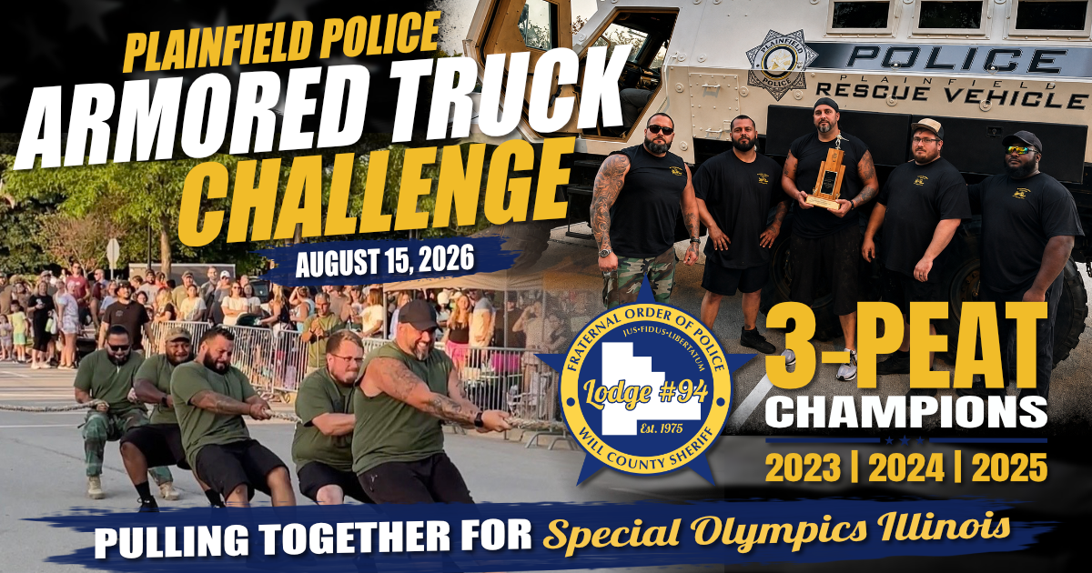 Campaign cover image for 2026 Plainfield Police Armored Truck Challenge