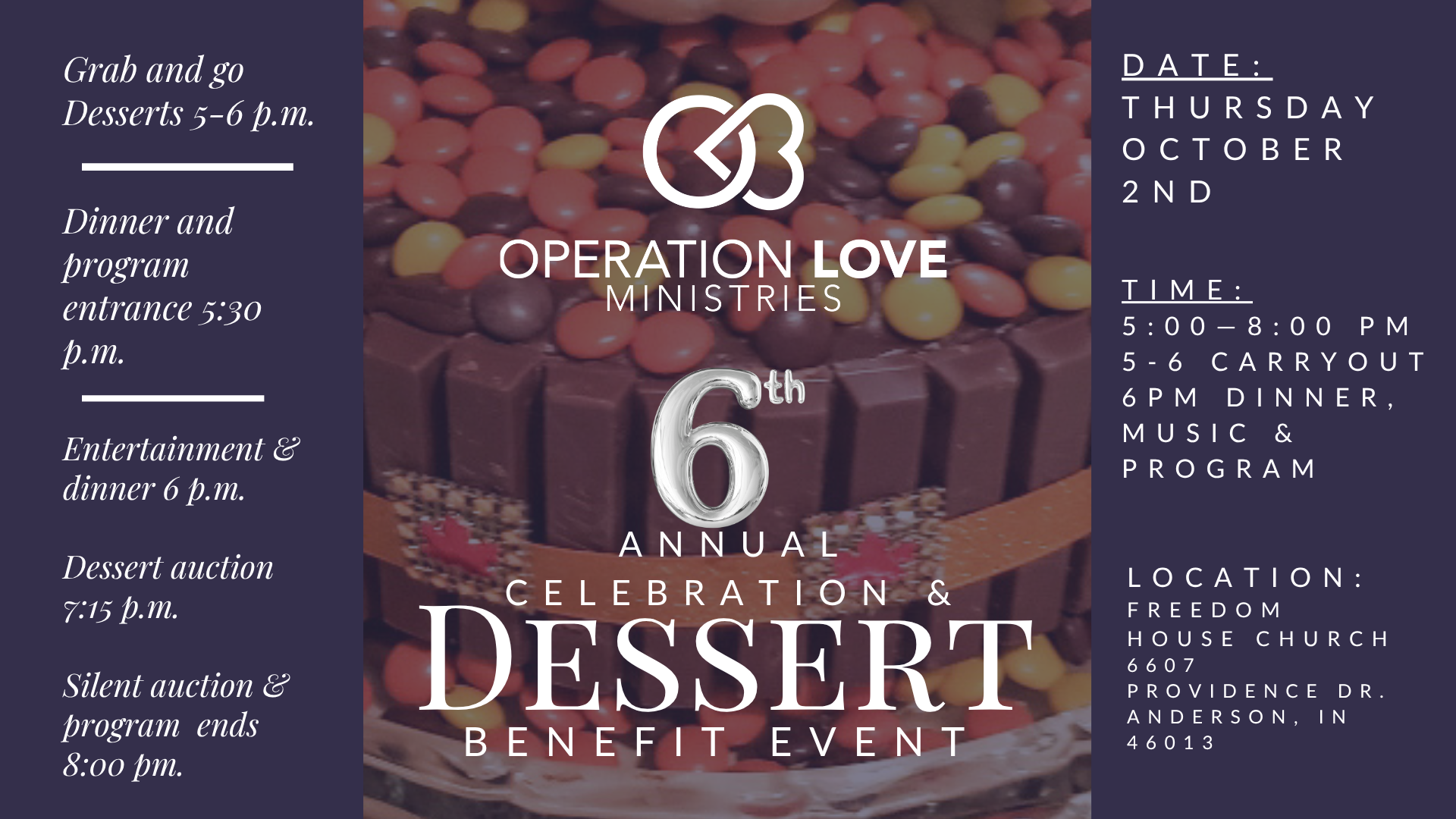 Campaign cover image for 2025 Dessert Benefit Event