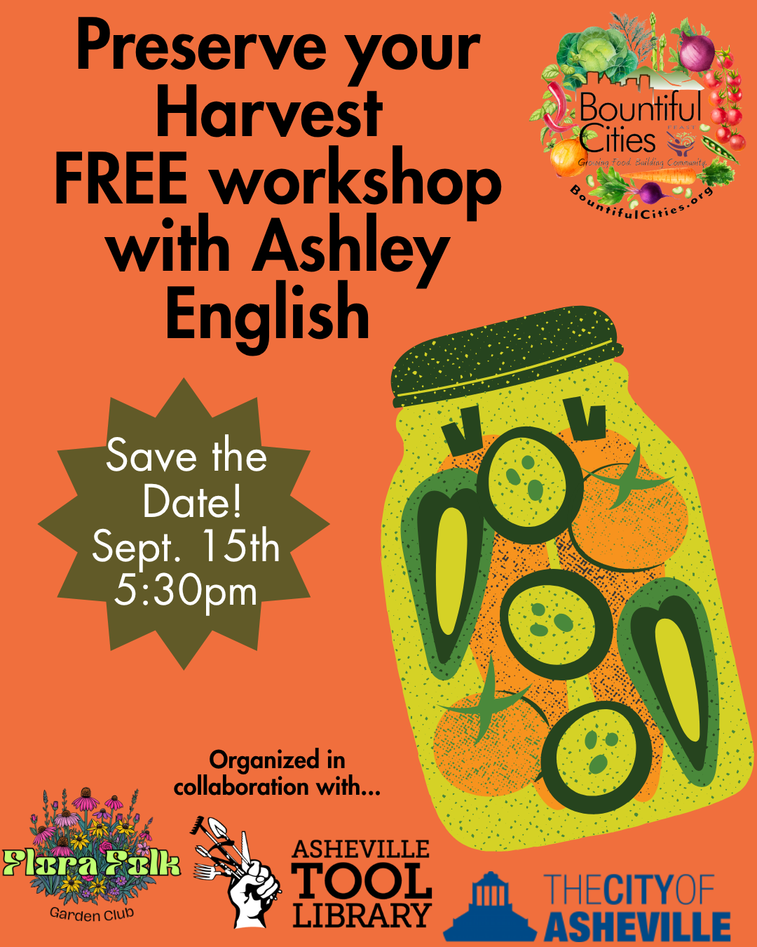 Campaign cover image for Preserving Your Harvest with Ashley English
