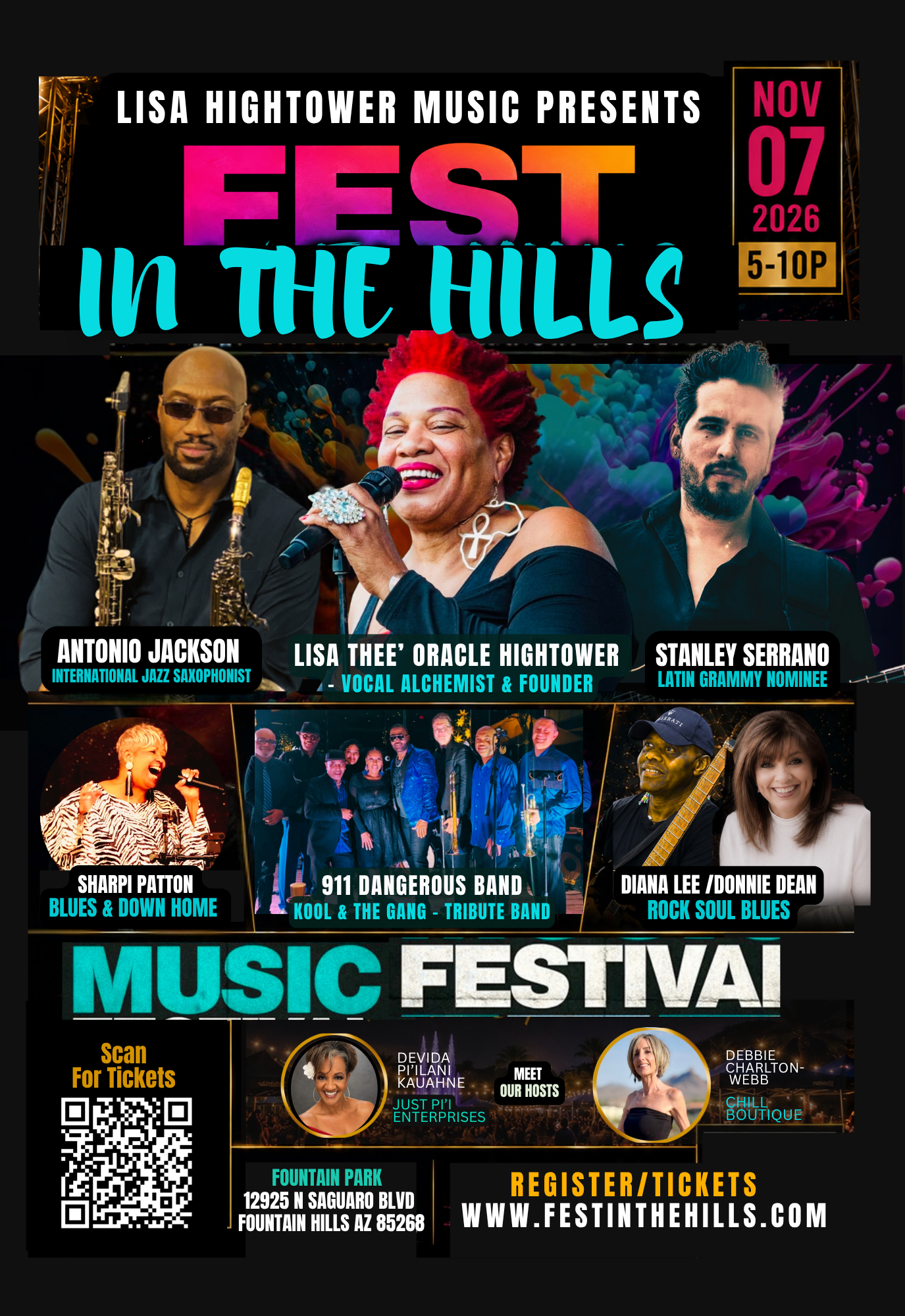 Campaign cover image for FEST IN THE HILLS - DONATE 2026