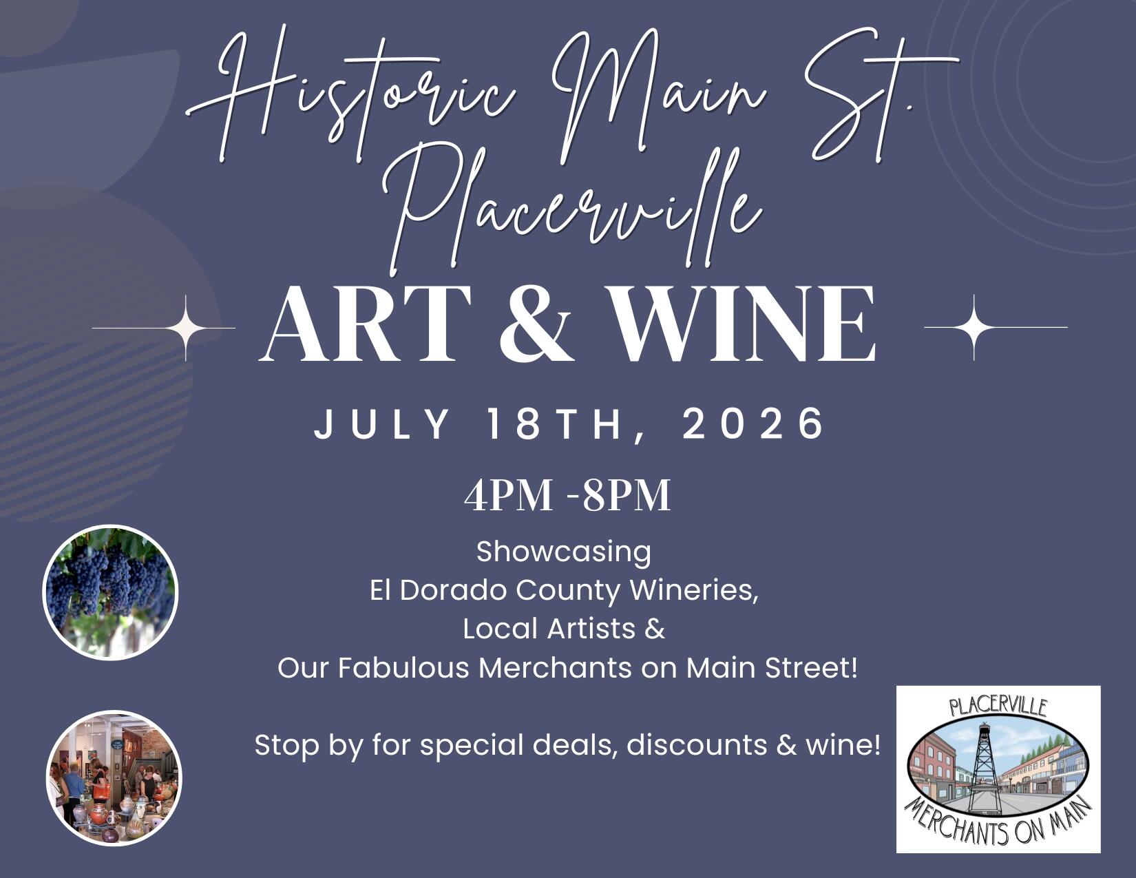 Campaign cover image for Placerville Art & Wine