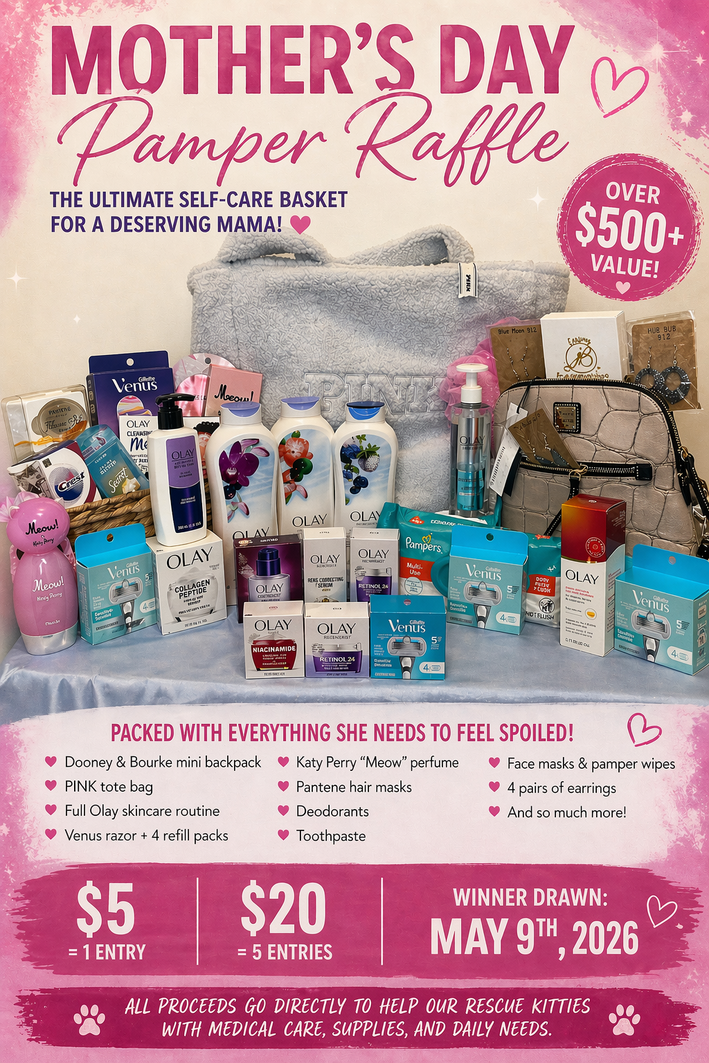 Campaign cover image for FHAR MOTHERS DAY PAMPER RAFFLE🧖🏻‍♀️🛁