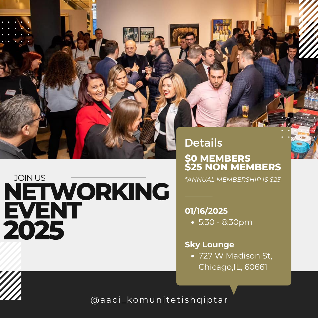 Campaign cover image for 2025 Kickoff: Albanian-American Networking Night
