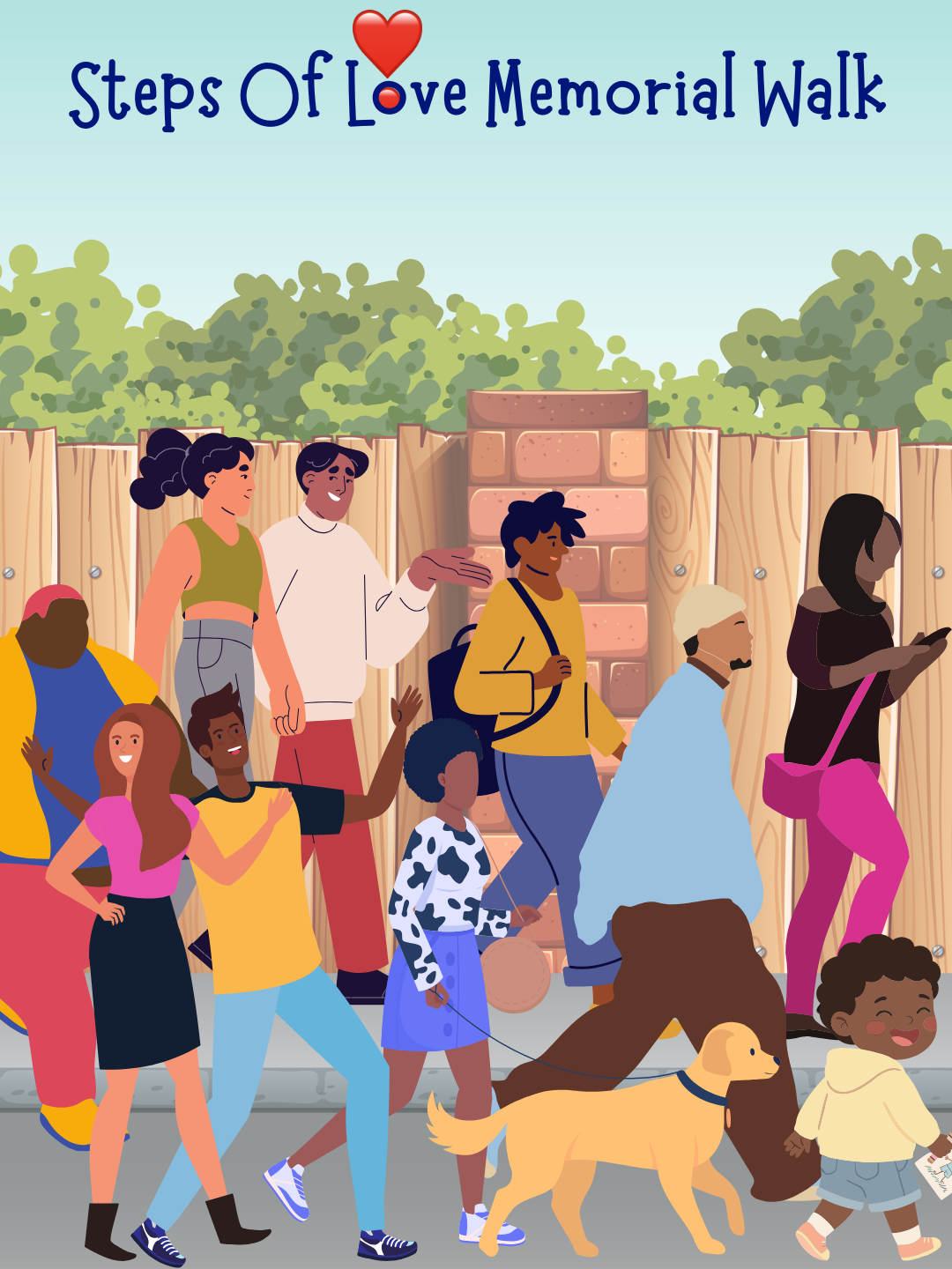 Campaign cover image for Steps Of L❤️ve Memorial Walk