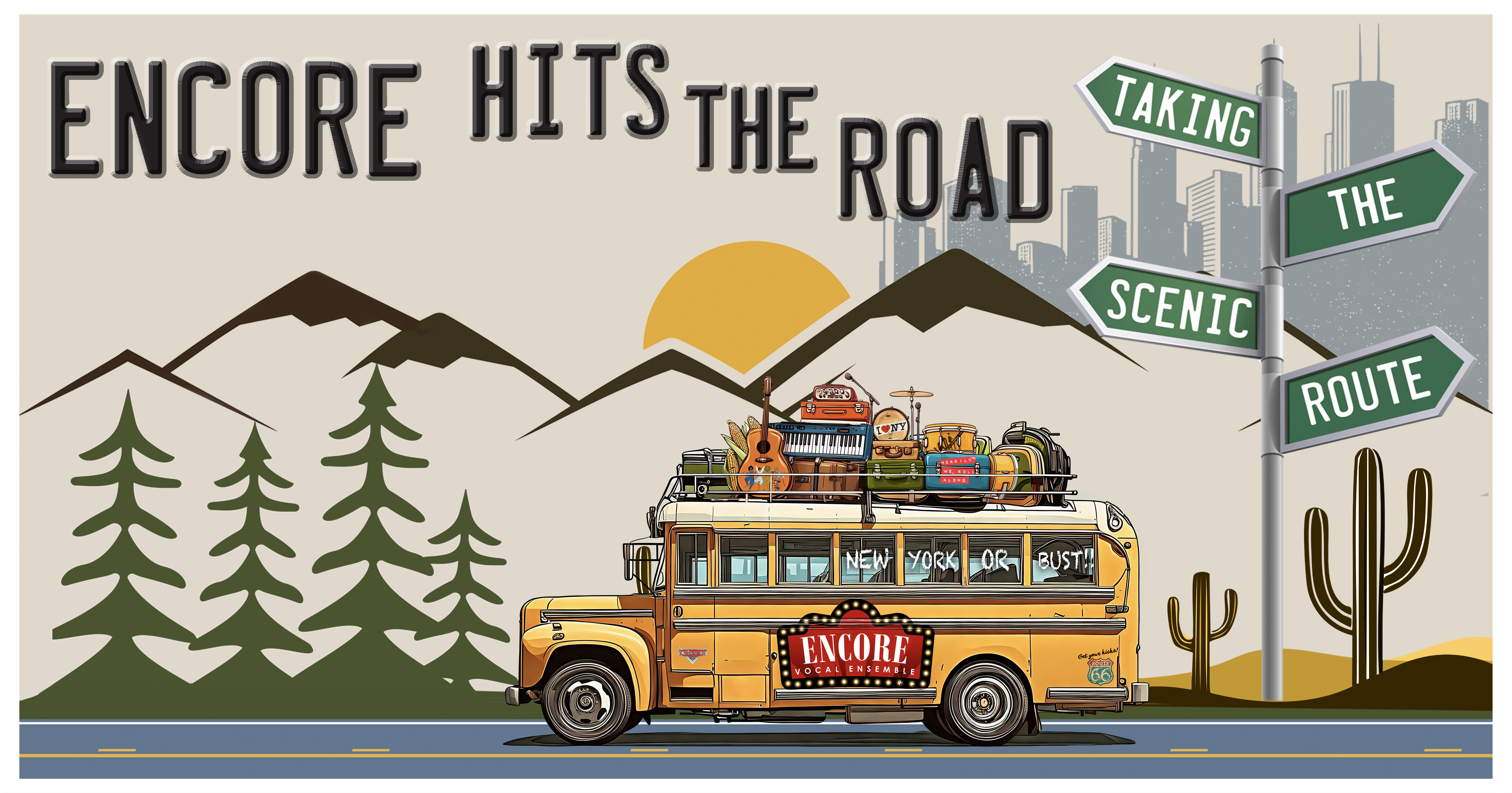 Campaign cover image for Encore Hits the Road