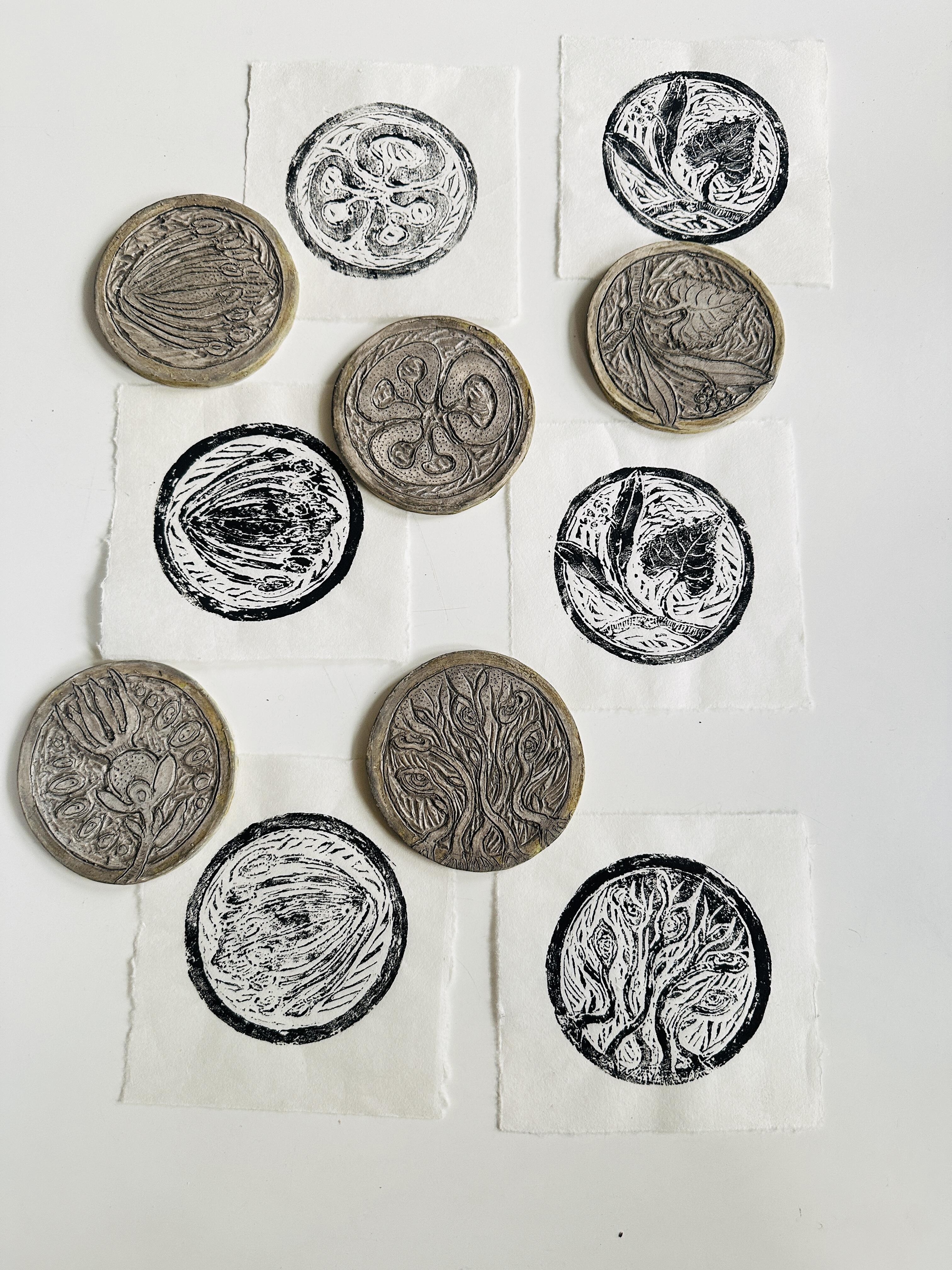 Campaign cover image for The Luminaries Present:  Impressions - A Clay Printing Workshop with Artist Sharon Bladholm