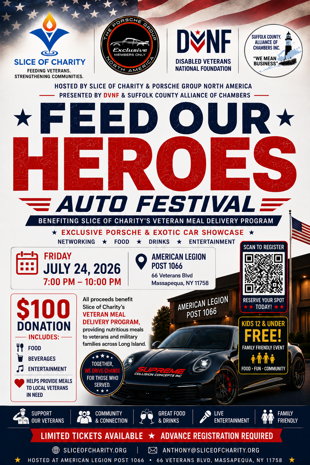 Campaign cover image for Feed Our Heroes Auto Festiva