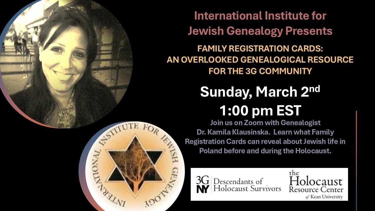 Campaign cover image for Family Registration Cards: An Overlooked Genealogical Resource