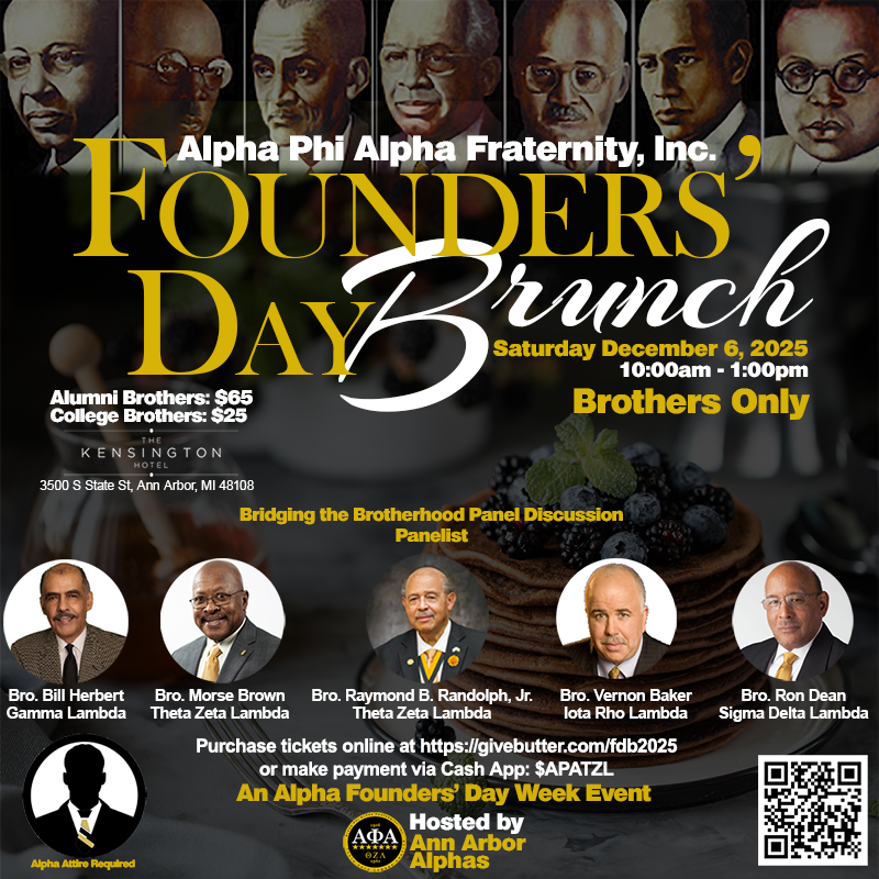 Campaign cover image for Alpha Phi Alpha Fraternity, Inc. - 2025 Founders' Day Brunch