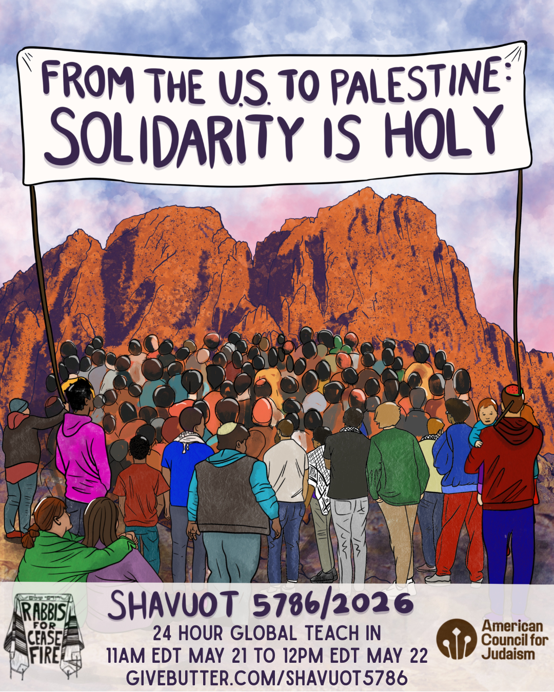 Campaign cover image for From the US to Palestine: Solidarity is Holy