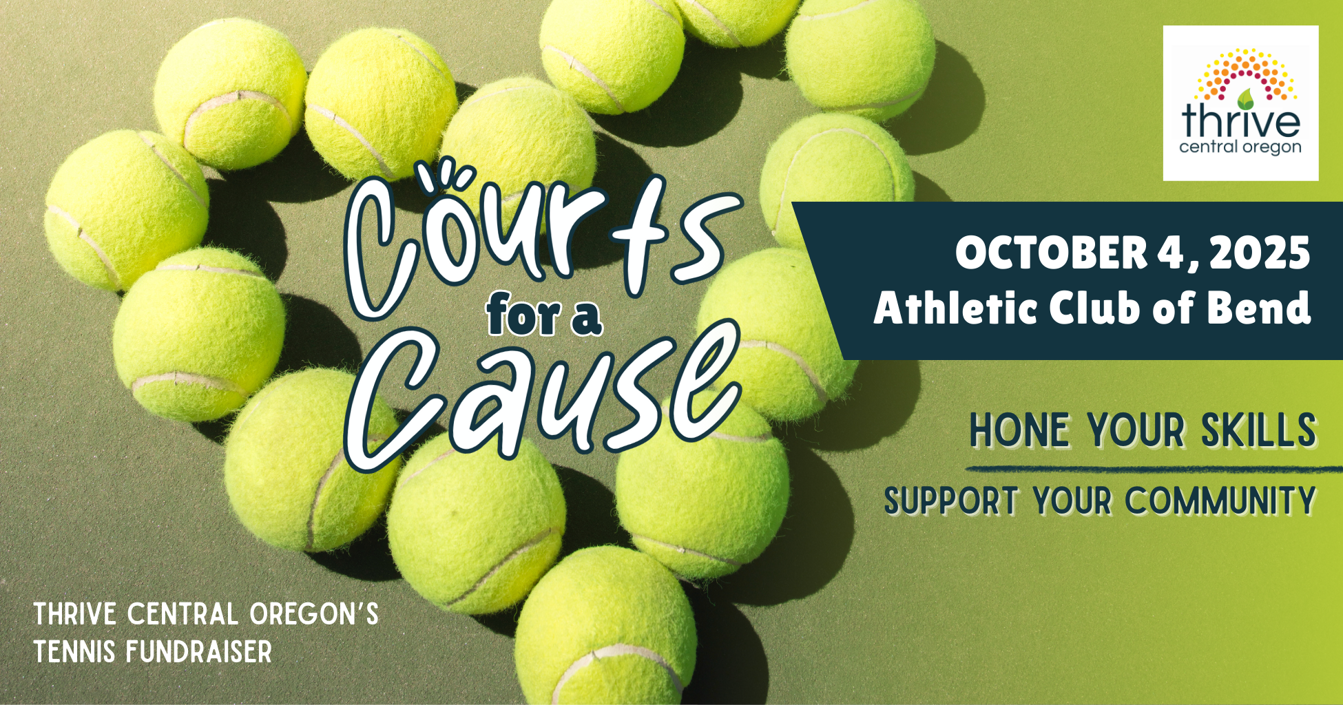 Campaign cover image for Courts for a Cause 🎾