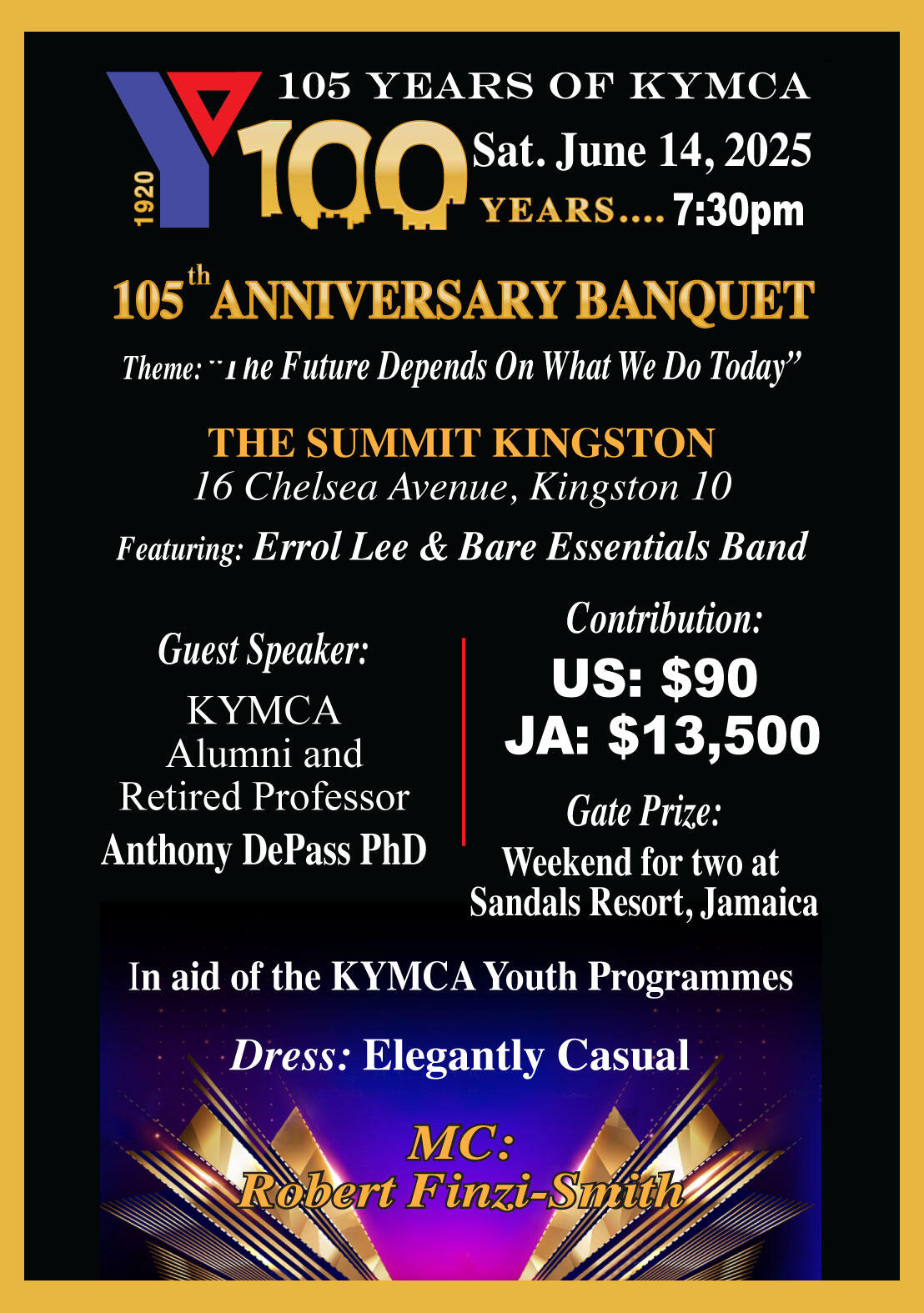 Campaign cover image for 105th Anniversary Banquet SPONSORSHIP