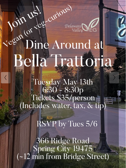 Campaign cover image for May Dine Around at Bella Trattoria - Dine In